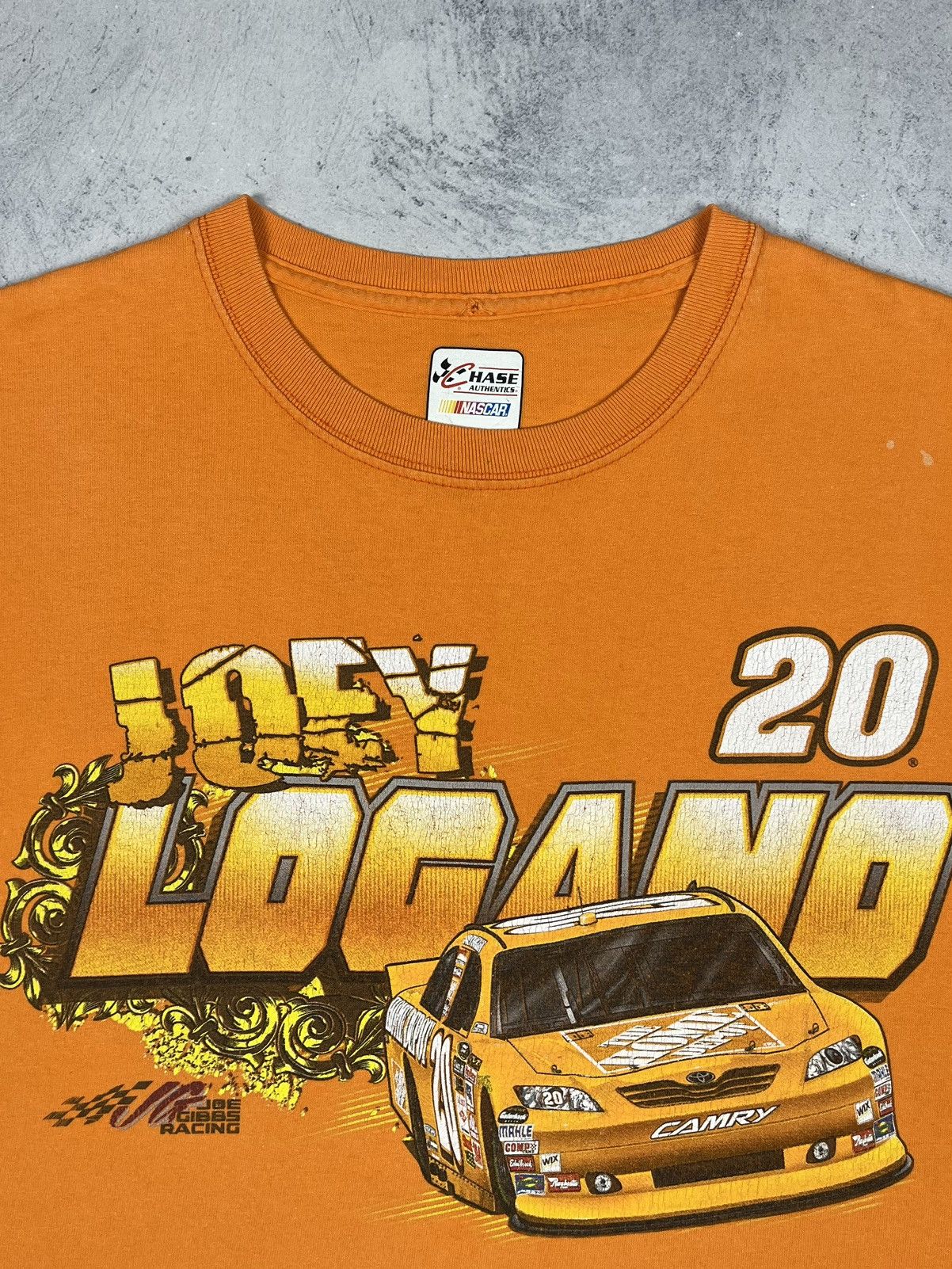 NASCAR Vintage Joey Logano Nascar Toyota racing tee 90’s Size US L / EU 52-54 / 3 - 7 Thumbnail