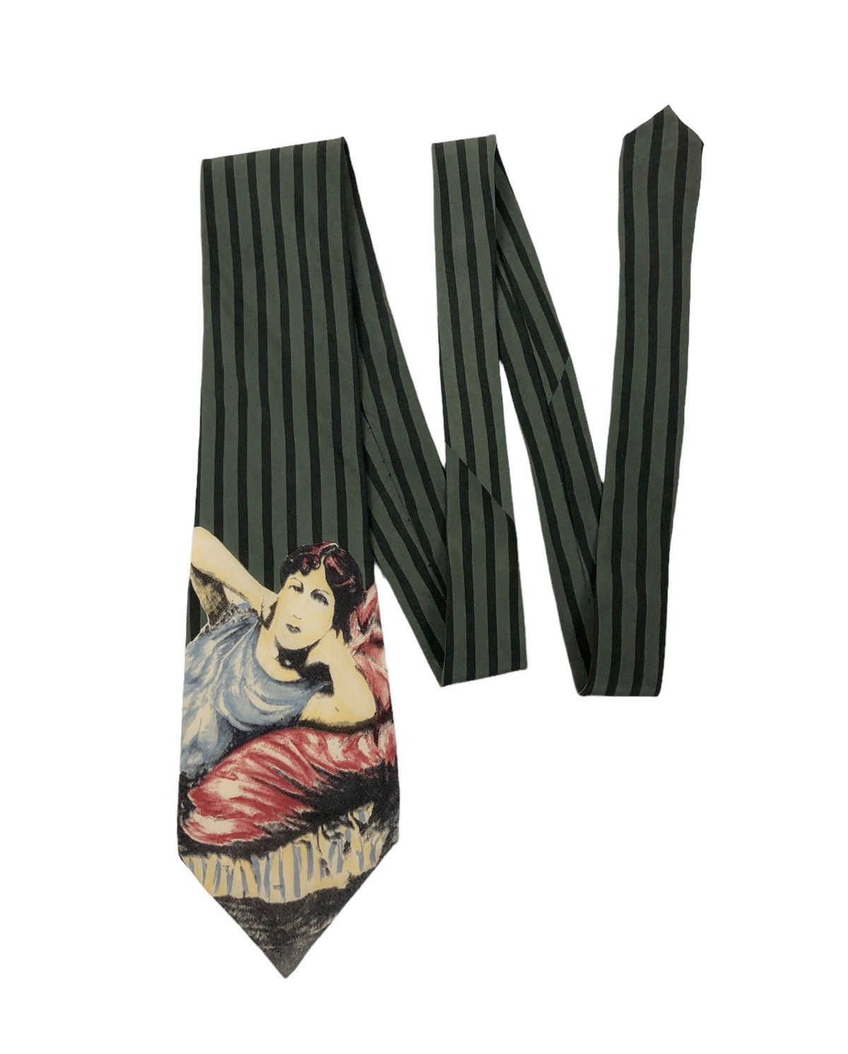 image of Combo Set Jean Paul Gaultier Tie & Socks in Fullprint, Men's