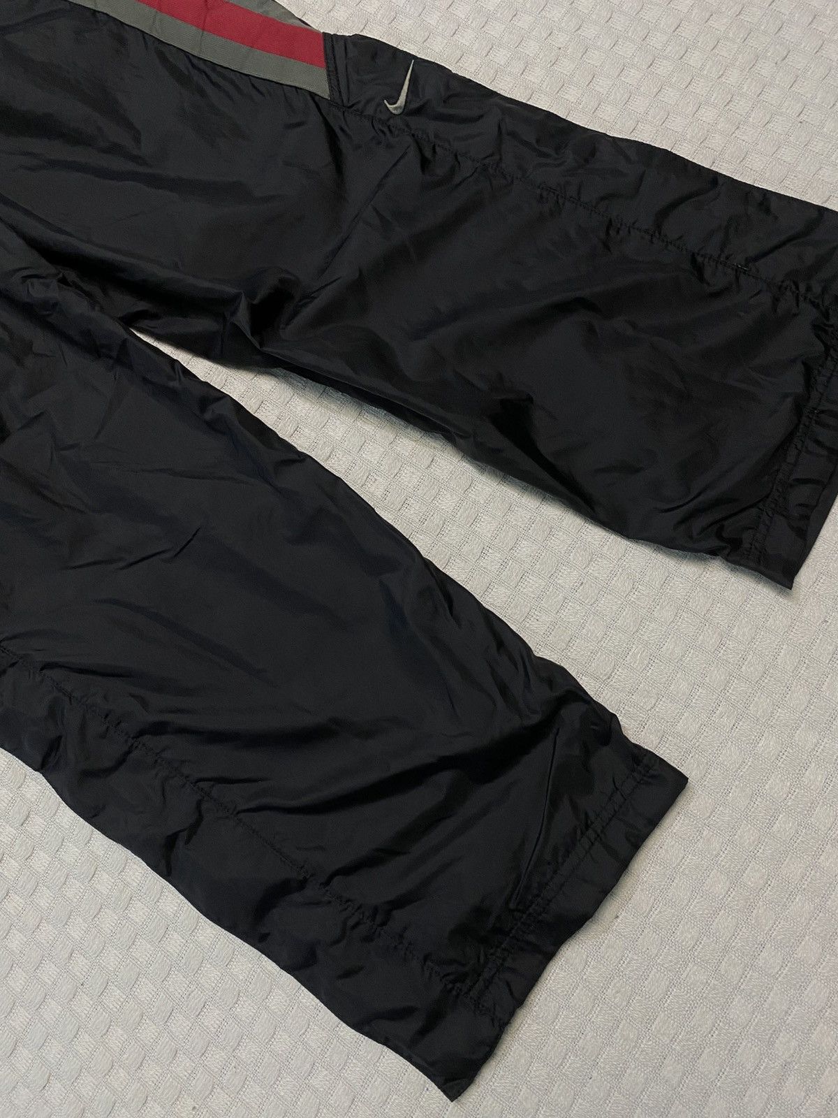 Gucci 💥 VINTAGE NIKE GUCCI STYLE BAGGY NYLON 90S TRACK PANTS Y2K Size US 30 / EU 46 - 8 Thumbnail