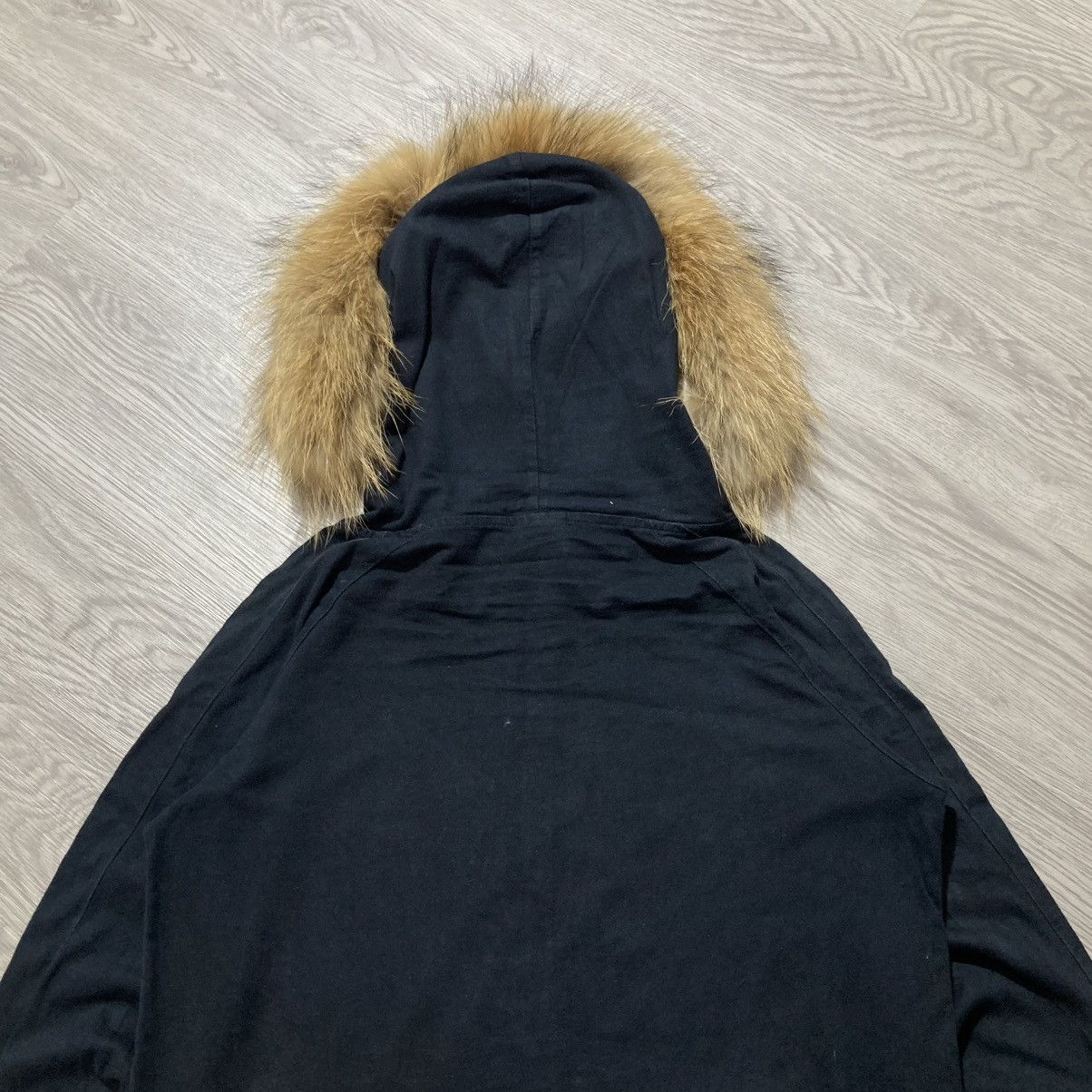 20471120 2000s Acid Black “Suck You” Ziphoodie Fur Lgb Punk Sly Style Size US M / EU 48-50 / 2 - 10 Thumbnail