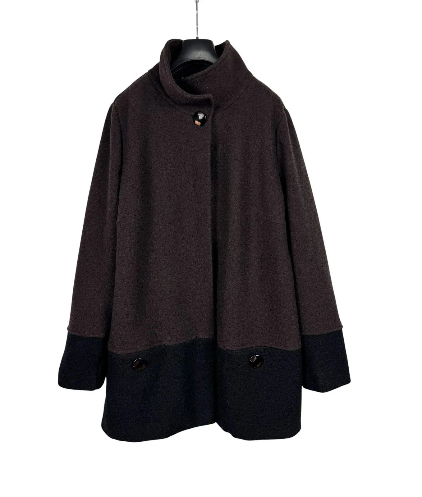 Other Perte Tricot Krizia Wool Coat size UK22 D50 Size XL / US 12-14 / IT 48-50 - 9 Thumbnail