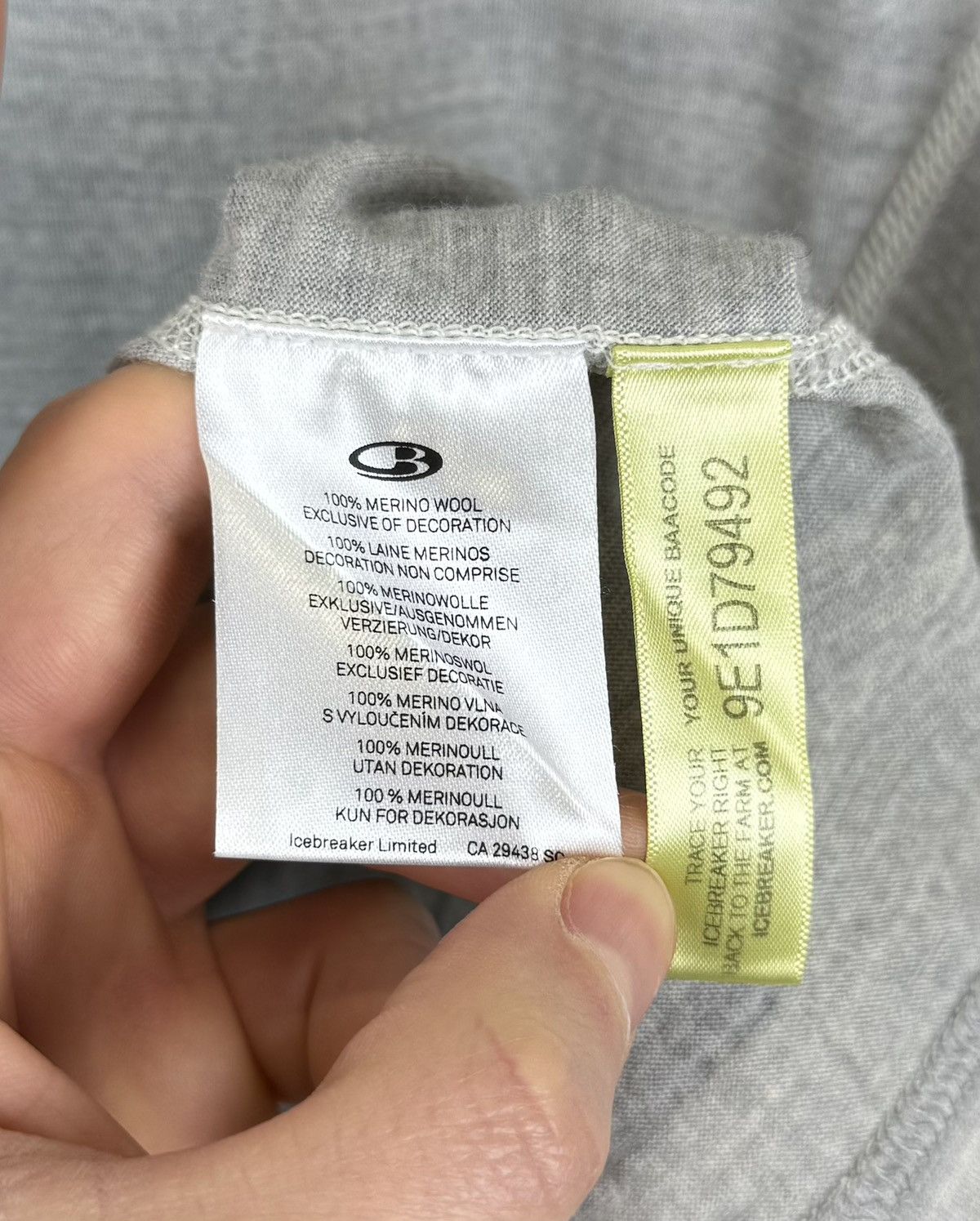Icebreaker Icebreaker 200 Thermal Base Layer Long Sleeve Shirt Top Size L / US 10 / IT 46 - 8 Thumbnail