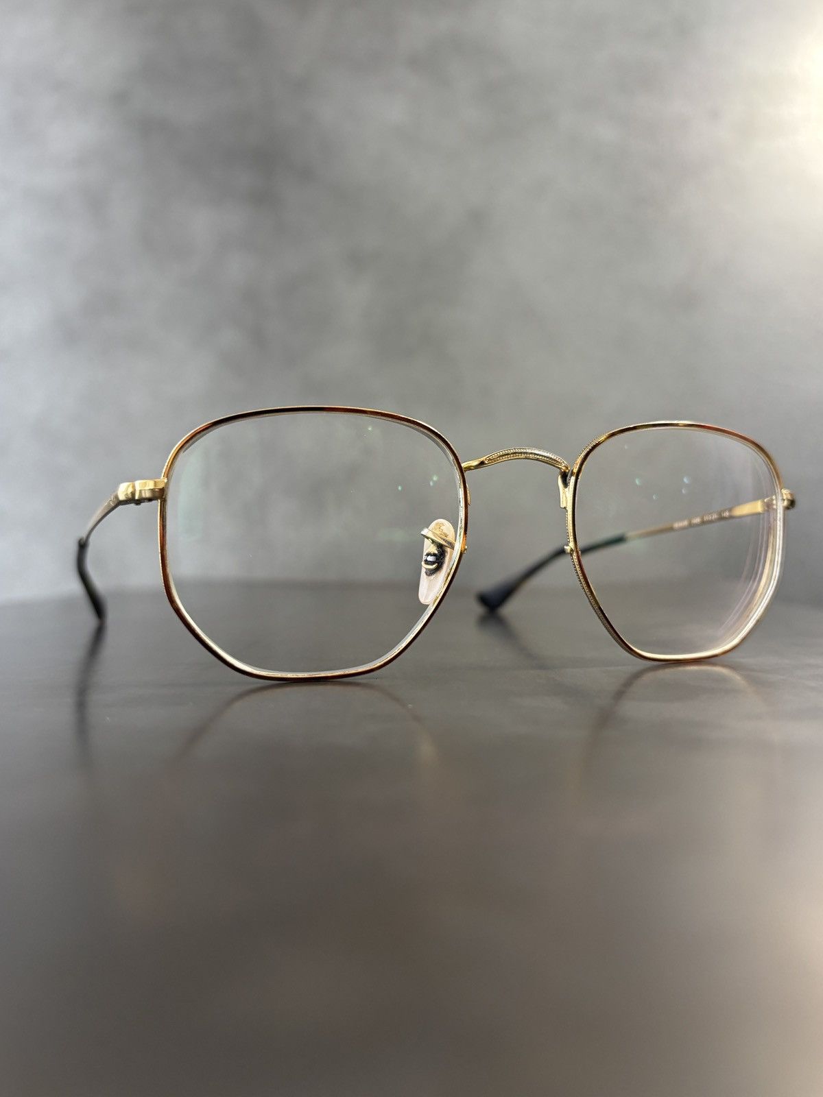 RayBan Ray Ban Eyeglasses RB 6448 Angular Geometric Metal Frames Size ONE SIZE - 1 Thumbnail