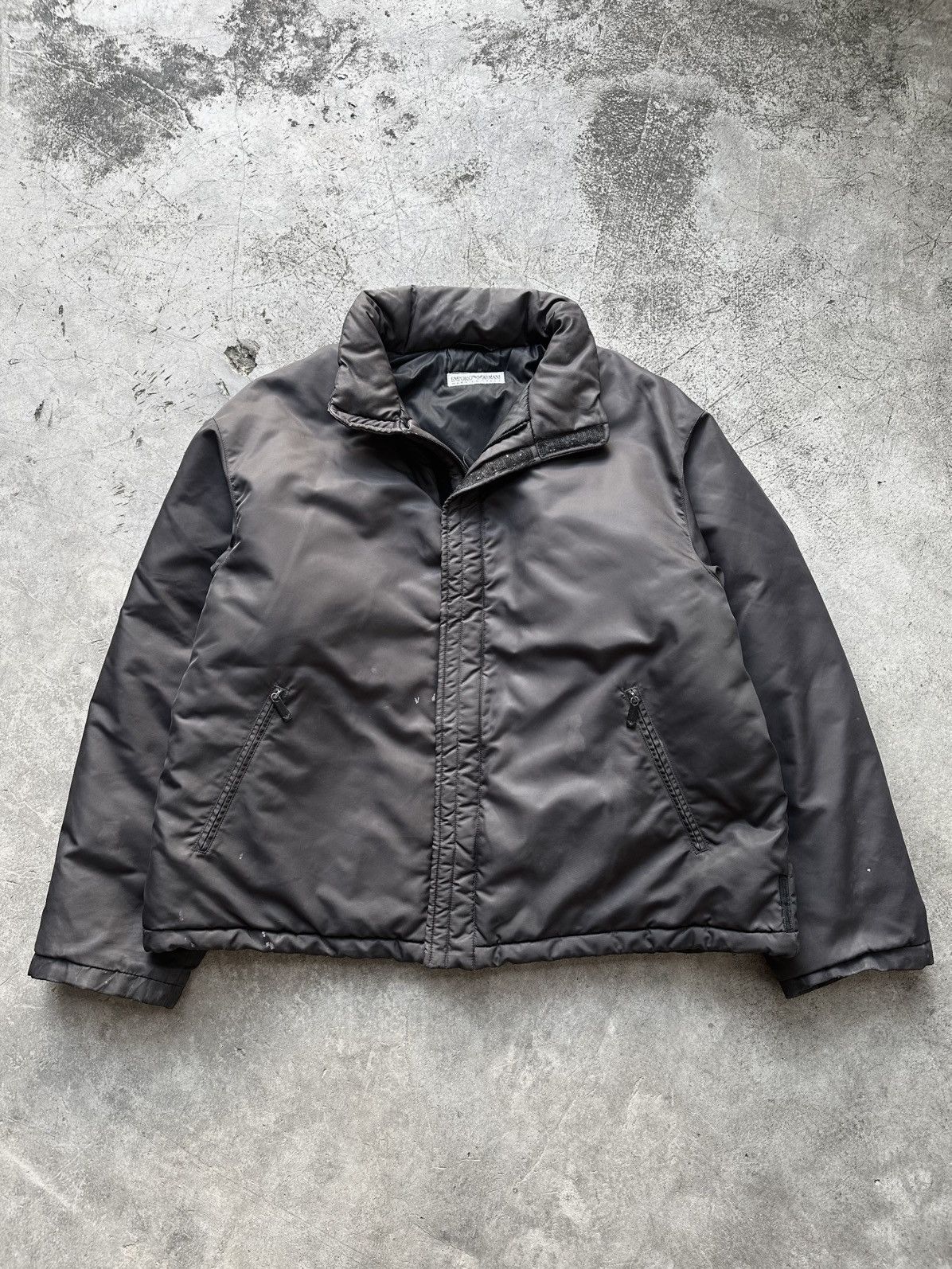 Armani × Emporio Armani Emporio Armani vintage nylon bomber jacket