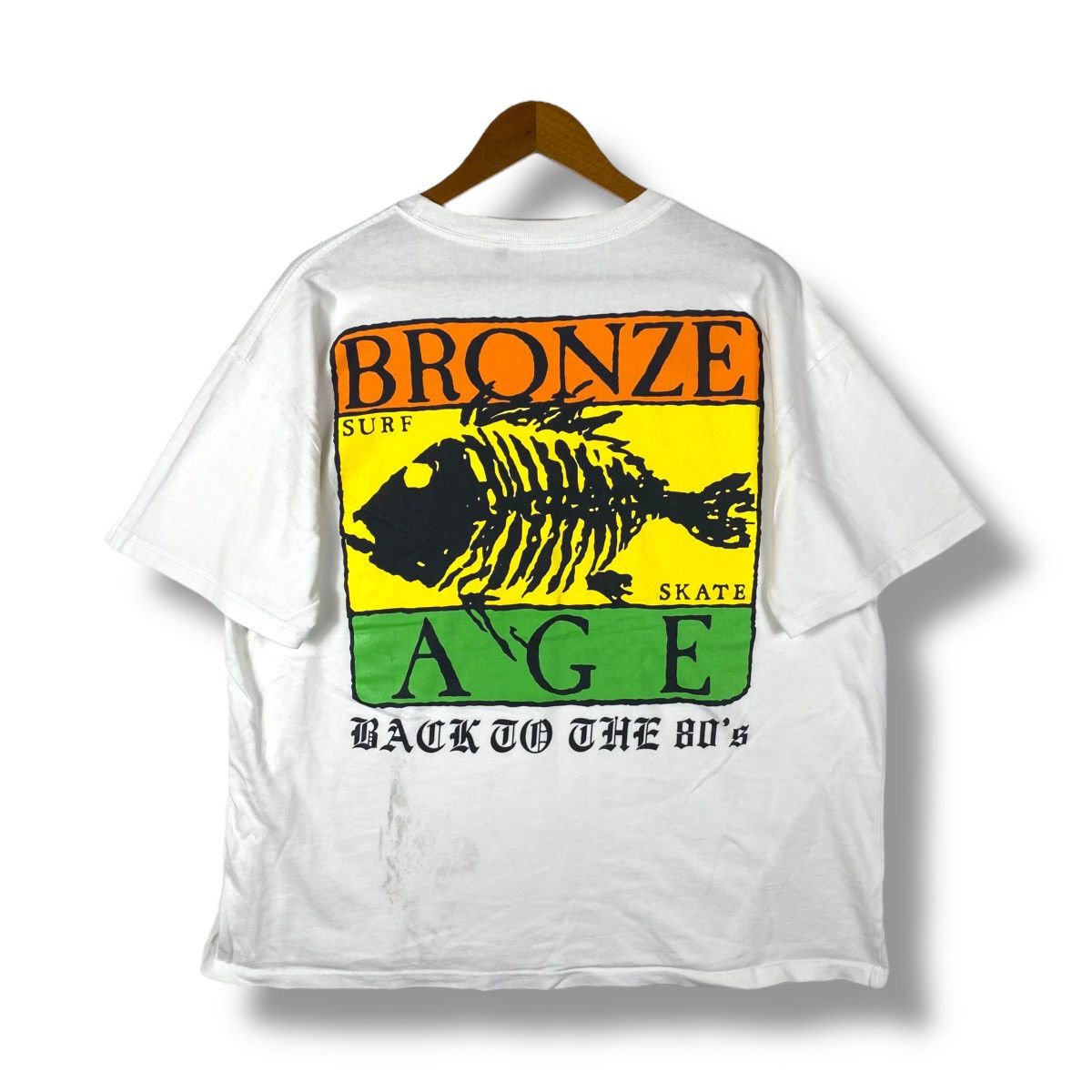 Other BRONZE AGE Back To The 80's Graphic Tee Surf Skate Shirt Size US XL / EU 56 / 4 - 1 Thumbnail