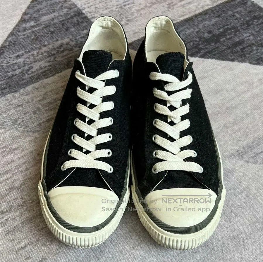Nigel Cabourn Nigel Cabourn Retro Black Canvas Shoes. Size US 11 / EU 44 - 2 Thumbnail