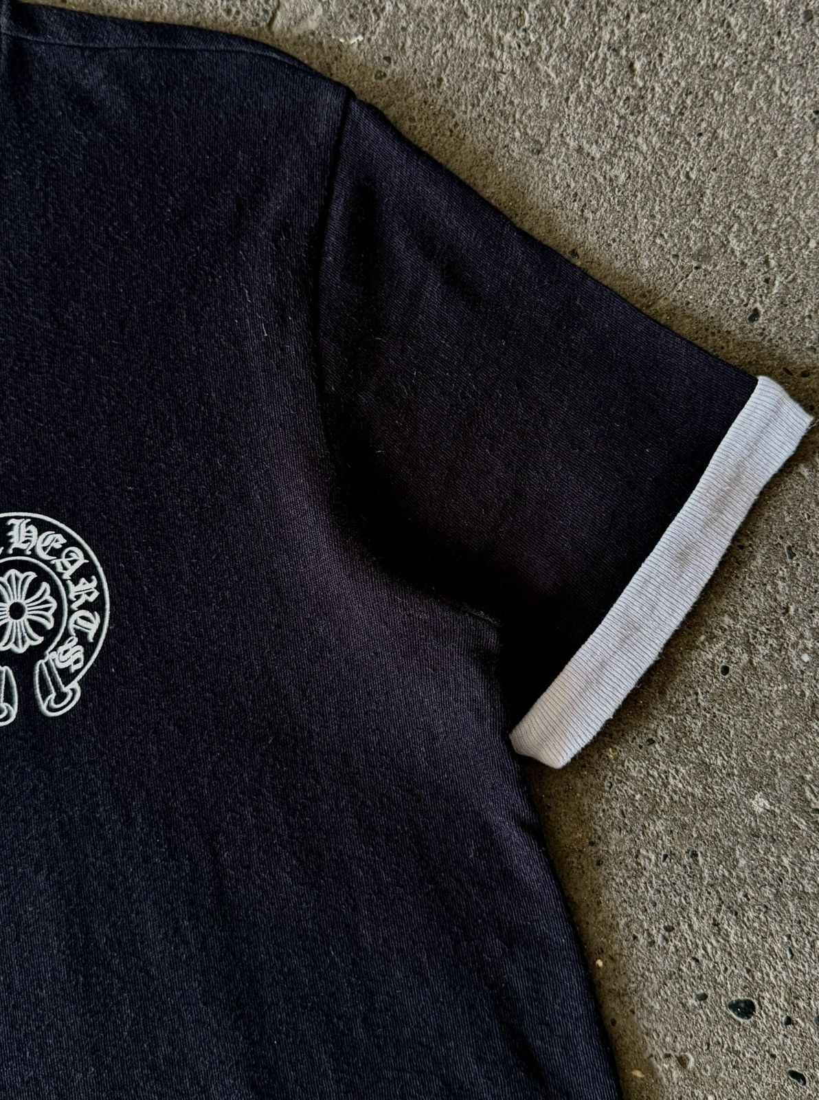 Chrome Hearts Chrome Hearts - Roller Skate - Ringer Tee Size US M / EU 48-50 / 2 - 4 Thumbnail