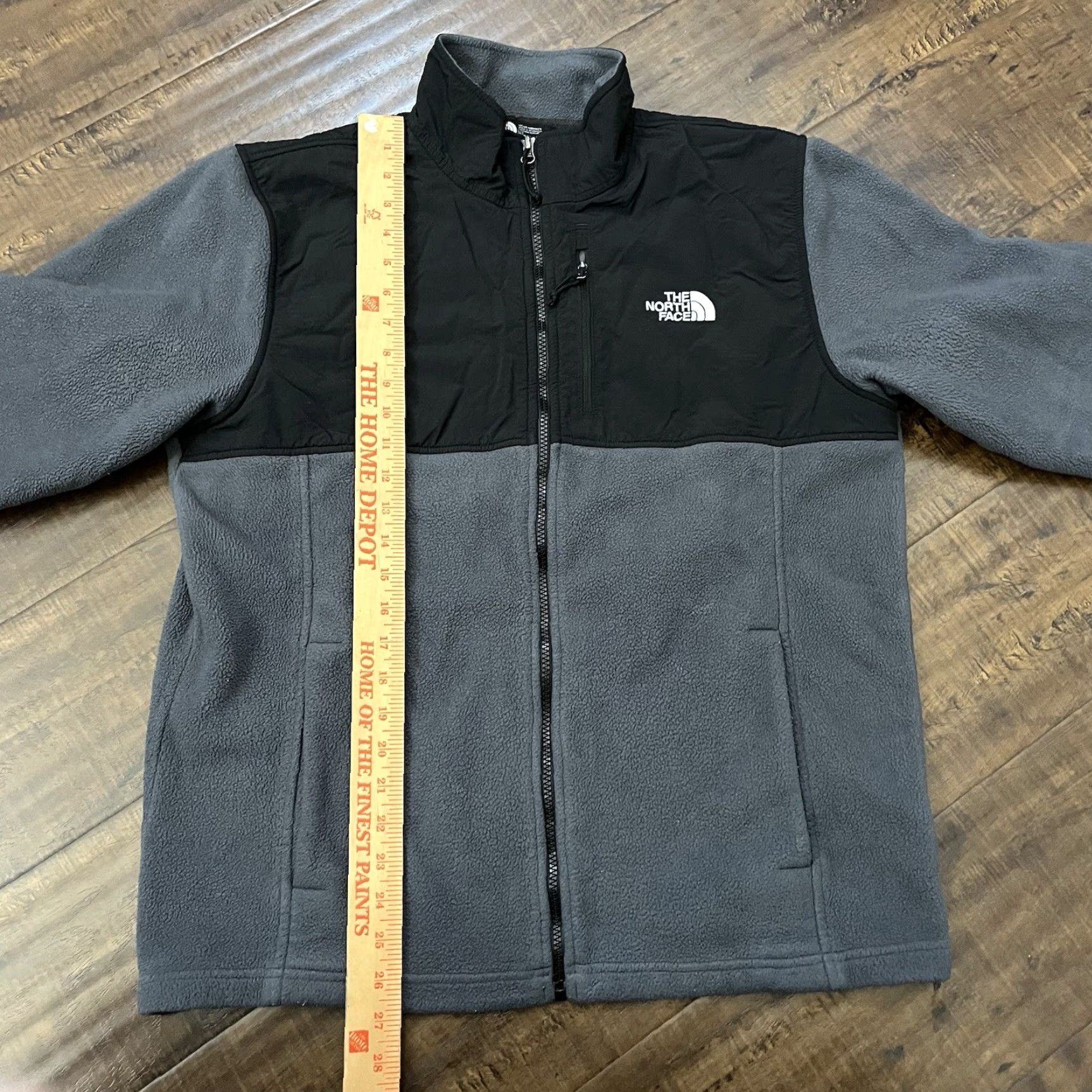 The North Face VINTAGE The North Face Denali Jacket Full Zip Fleece Men L Black/Gray TNF Size US L / EU 52-54 / 3 - 7 Thumbnail