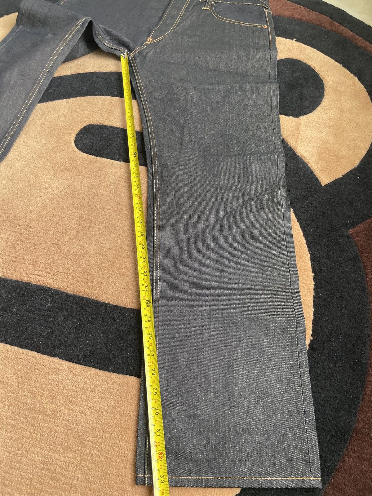 Evisu × Japanese Brand EVISU insect daicock style denim jeans！size：36x34 Size US 36 / EU 52 - 13 Thumbnail