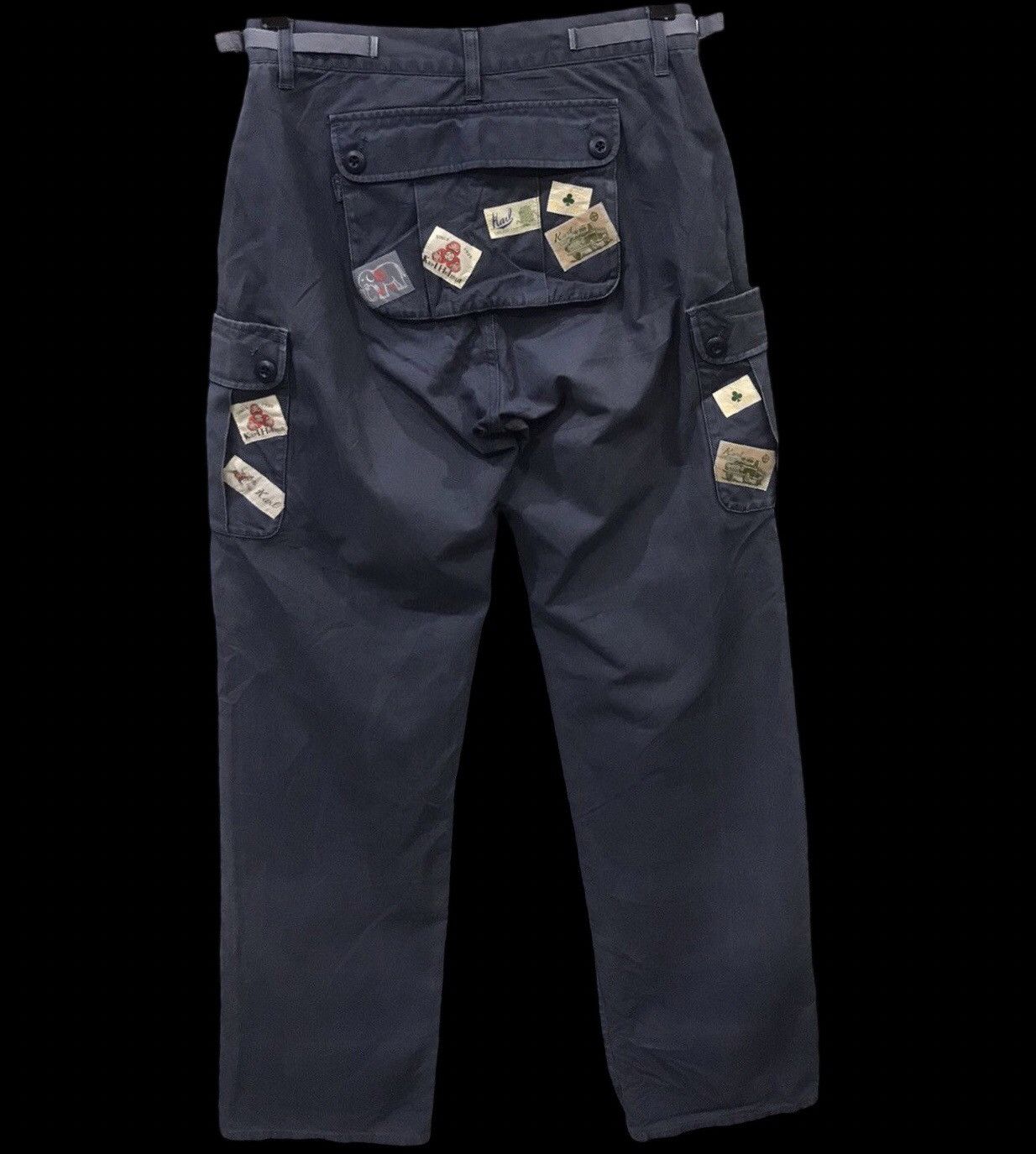 💥DESIGNER💥KARL HELMUT Japanese Designer MultiPatches Pant