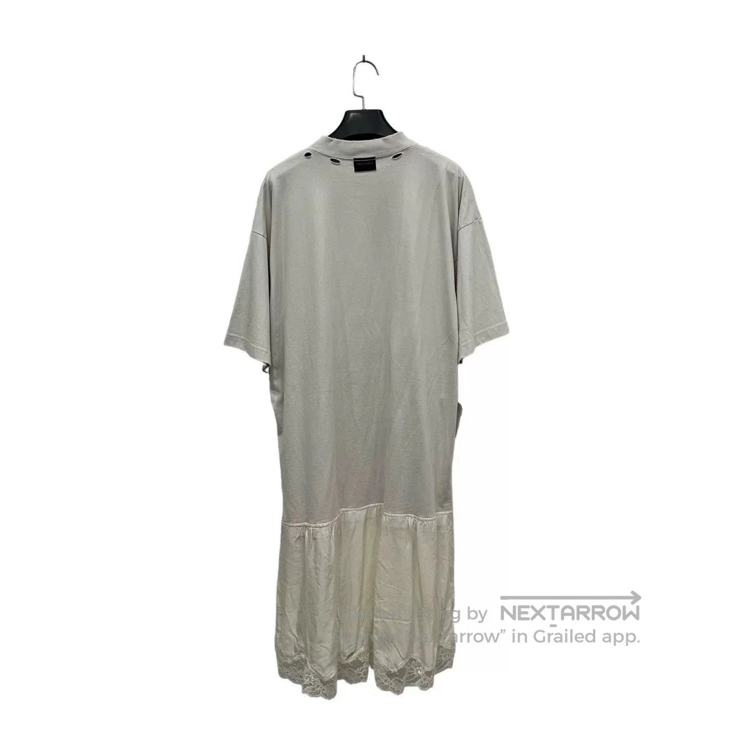 Balenciaga Balenciaga Letter Embroidery Lace Dress. Size S / US 4 / IT 40 - 3 Thumbnail
