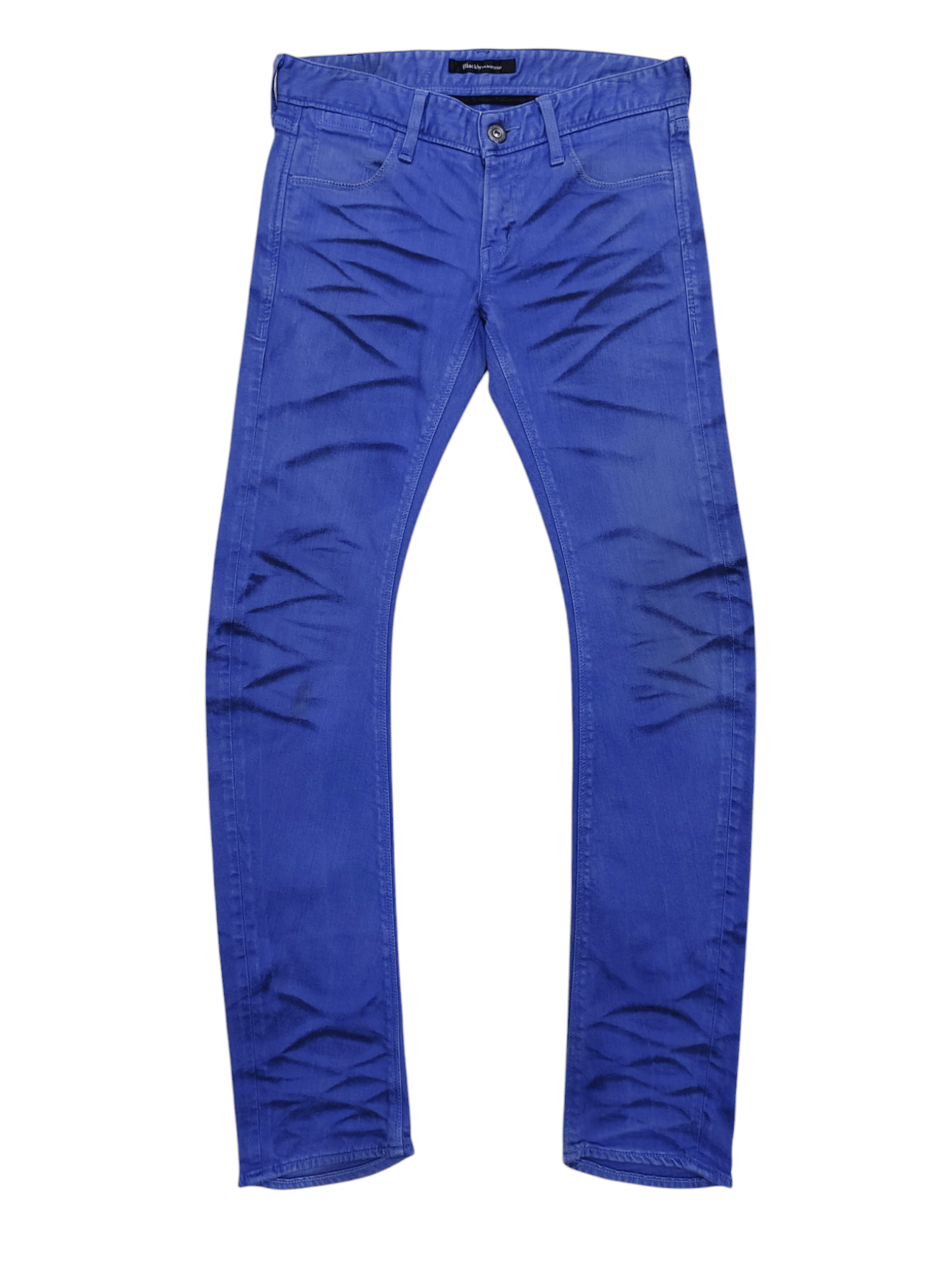 Black by Vanquish🇯🇵 Whisker Ultra Shape Slim Jeans