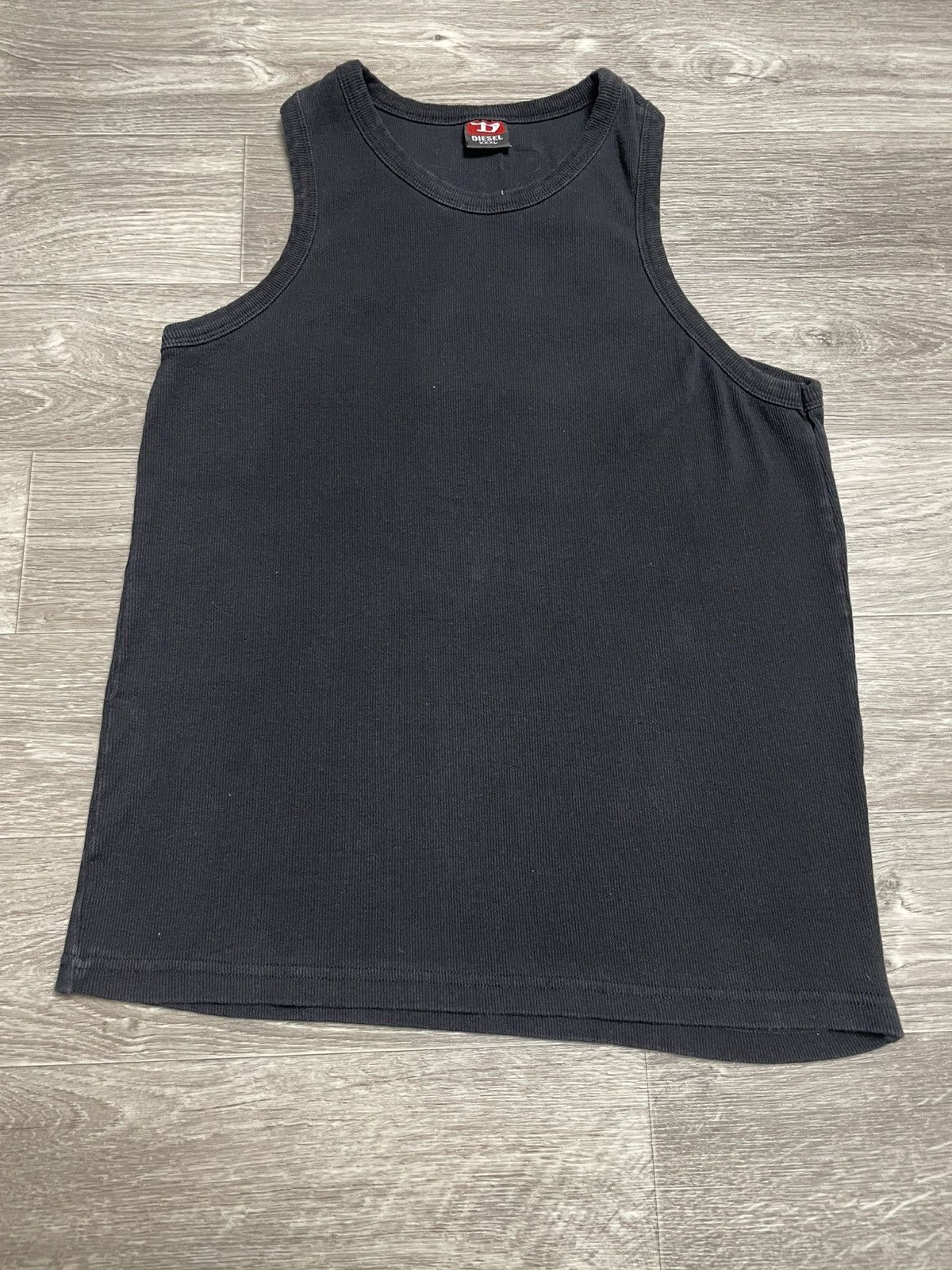 Diesel Vintage Diesel Black Sleeveless Tank Top Y2K Size US M / EU 48-50 / 2 - 4 Thumbnail