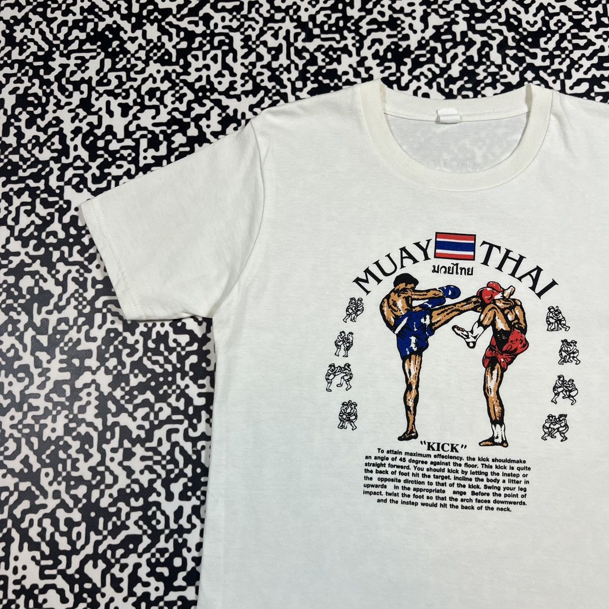 Japanese Brand Vintage Y2K Muay Thai Thailand Retro Japanese Style T-shirt Size L / US 10 / IT 46 - 8 Thumbnail