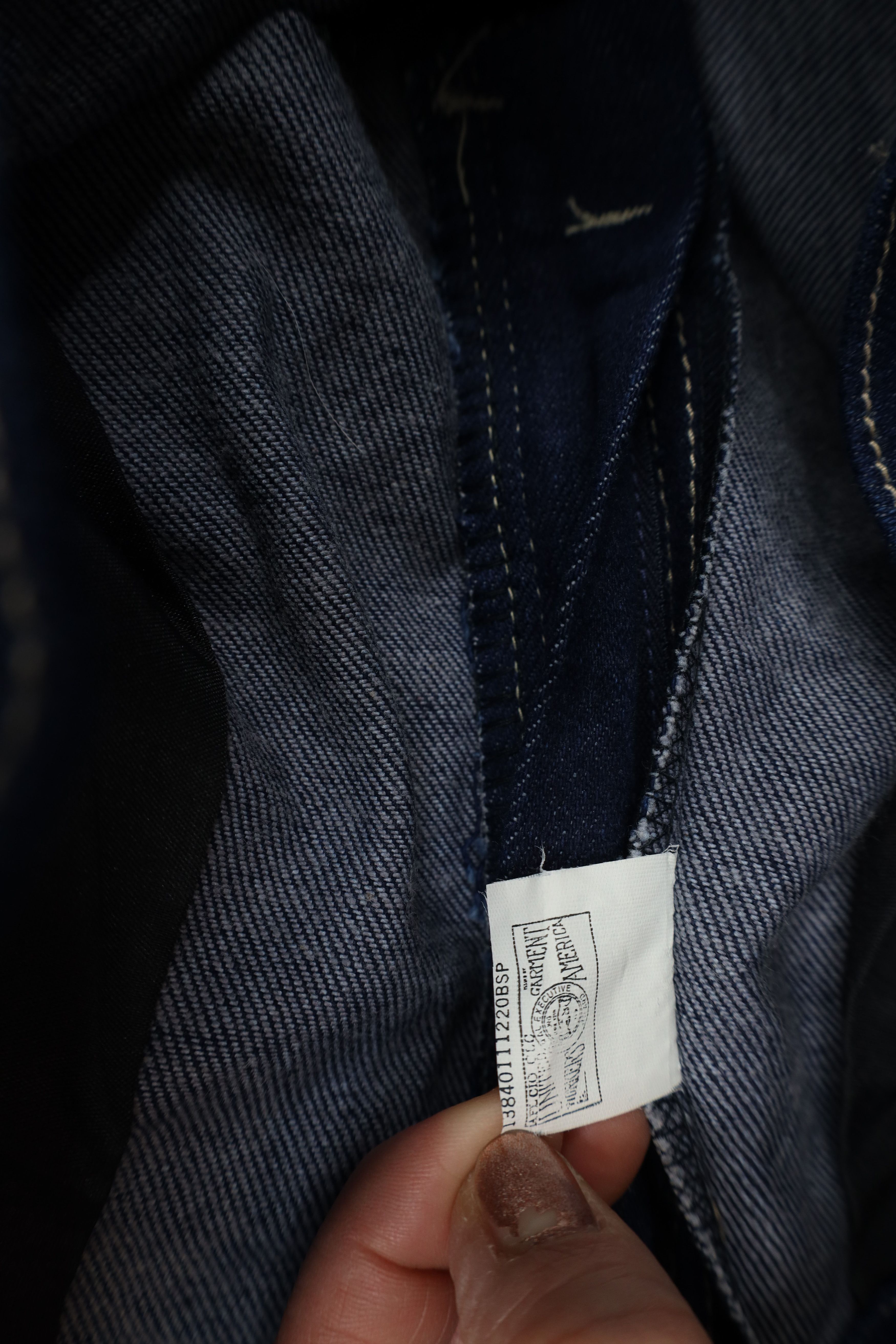 Lee × Vintage Vintage 80s 90s Lee Straight Leg Denim Jeans Indigo Blue USA Size US 30 / EU 46 - 7 Thumbnail