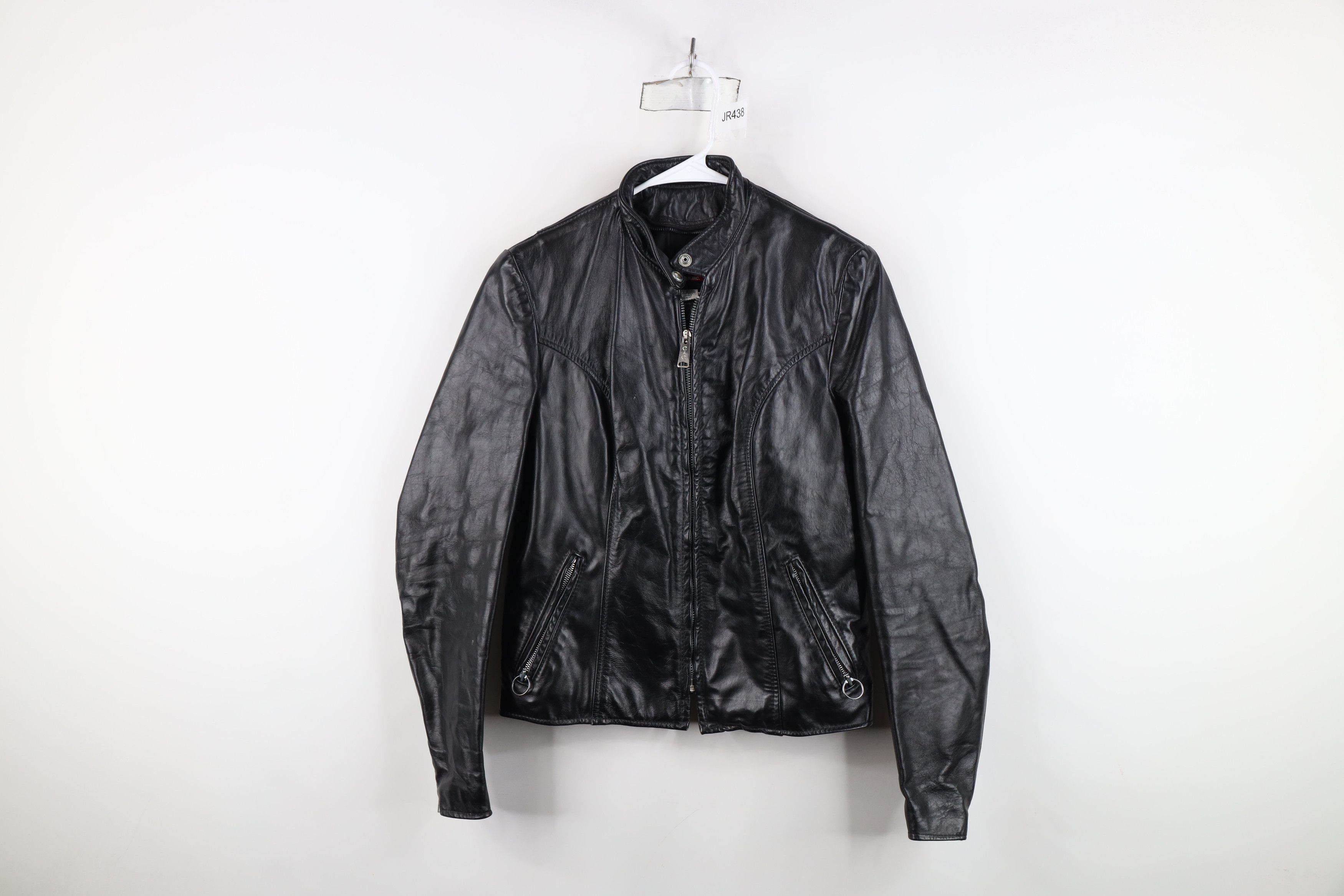Vintage Vintage 60s Brooks Leather Cafe Racer Bomber Jacket USA Size US M / EU 48-50 / 2 - 1 Thumbnail