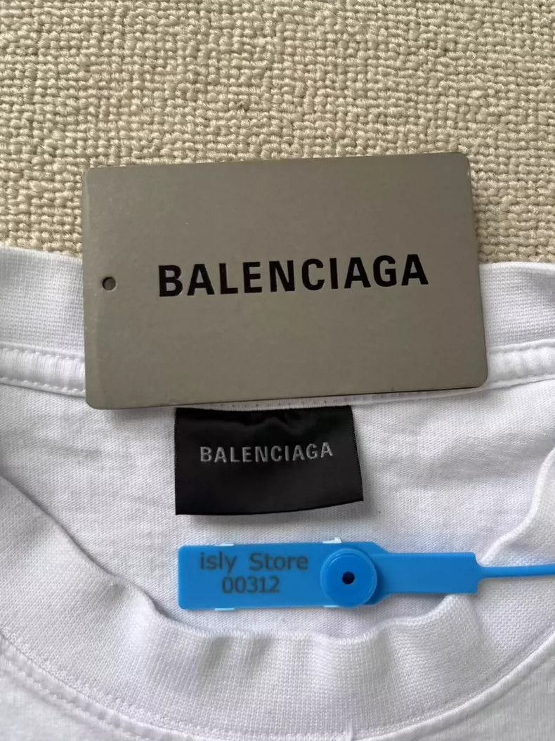 Balenciaga Balenciaga Monogrammed crewneck pullover short sleeve T-sh Size US M / EU 48-50 / 2 - 5 Thumbnail