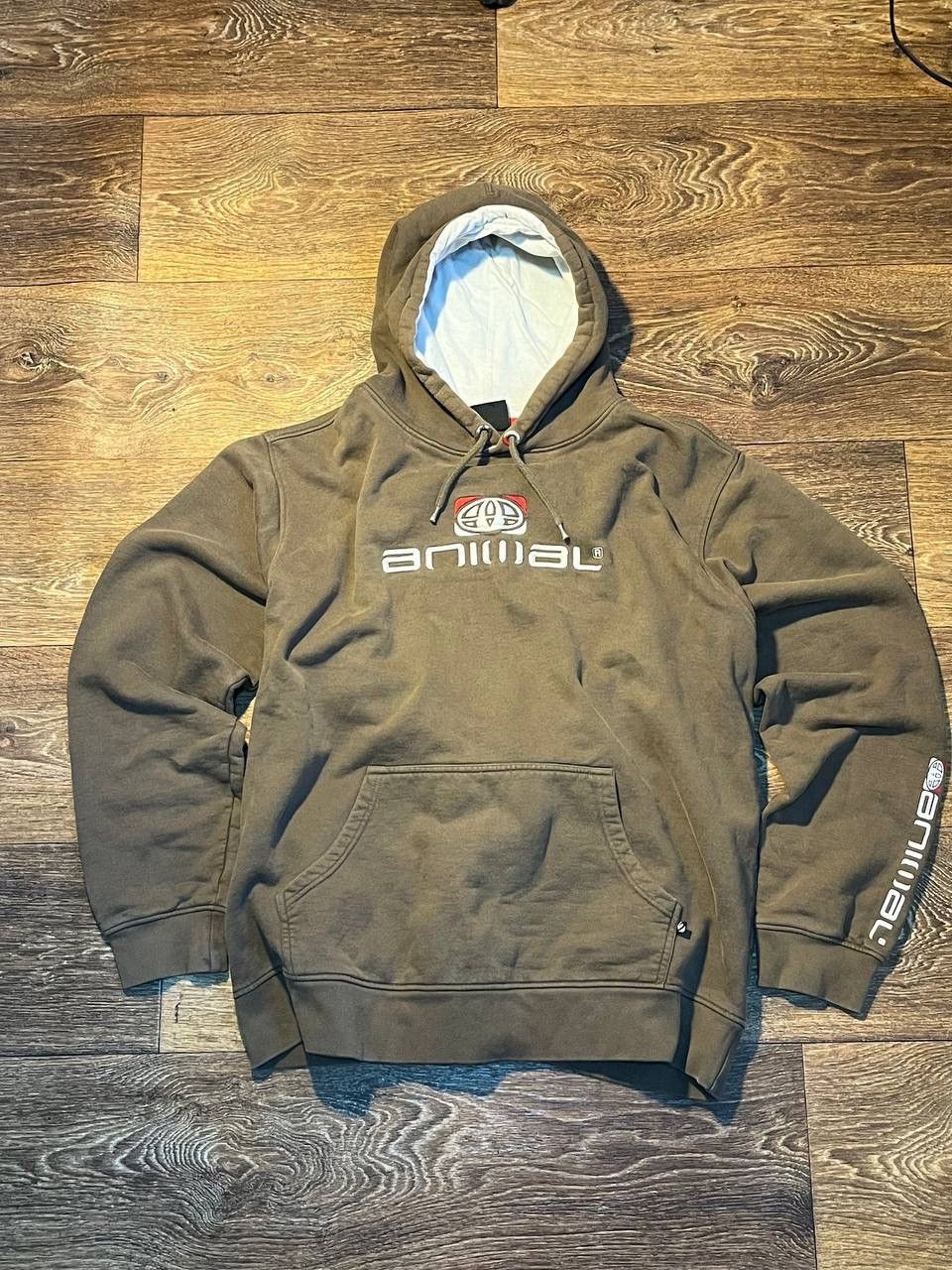 Vintage Animal Brown Hoodie y2k vintage Size US XL / EU 56 / 4 - 2 Thumbnail