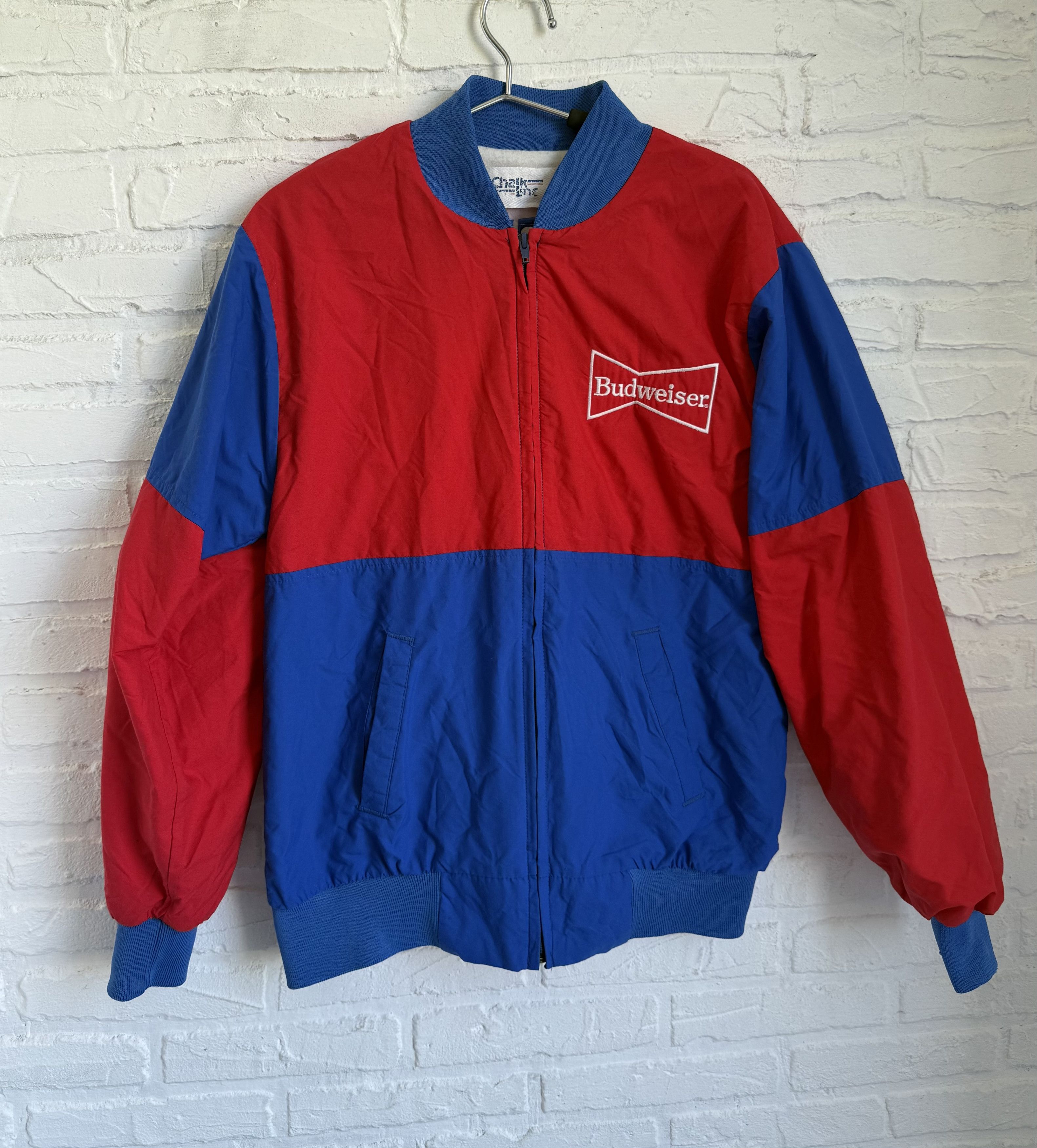 Chalk Line Vintage 90s Budweiser Chalk Line Bomber Jacket Rodeo Size US S / EU 44-46 / 1 - 2 Thumbnail