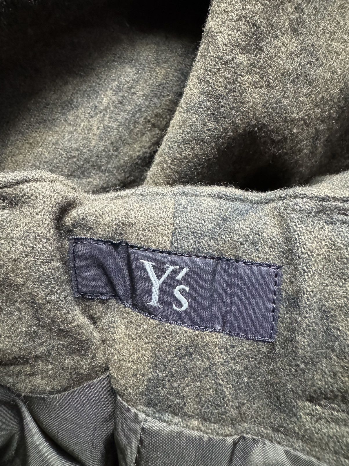 Japanese Brand × Y's × Yohji Yamamoto Y’s Yohji Yamamoto Wool Cargo Pants Size US 35 - 10 Thumbnail