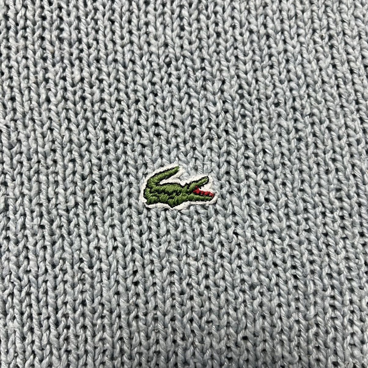 Lacoste Vintage Lacoste Knitted Sweater Luxury Designer Size US XXL / EU 58 / 5 - 3 Thumbnail