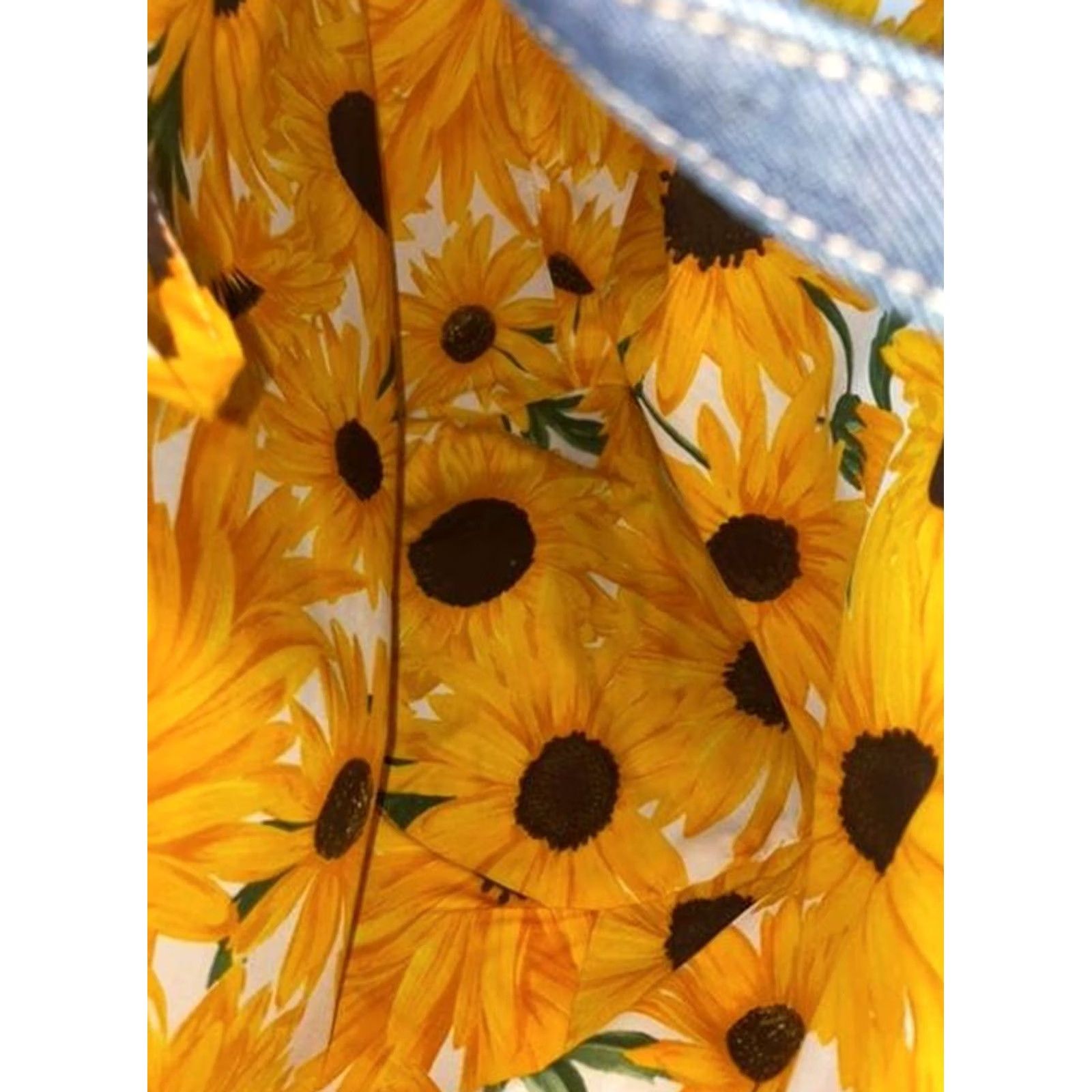 Dolce & Gabbana Dolce Gabbana Bag Bag Hand Bag Top Handle shoulder Bag Original Limited Basket Sunflower Size M / US 6-8 / IT 42-44 - 7 Thumbnail
