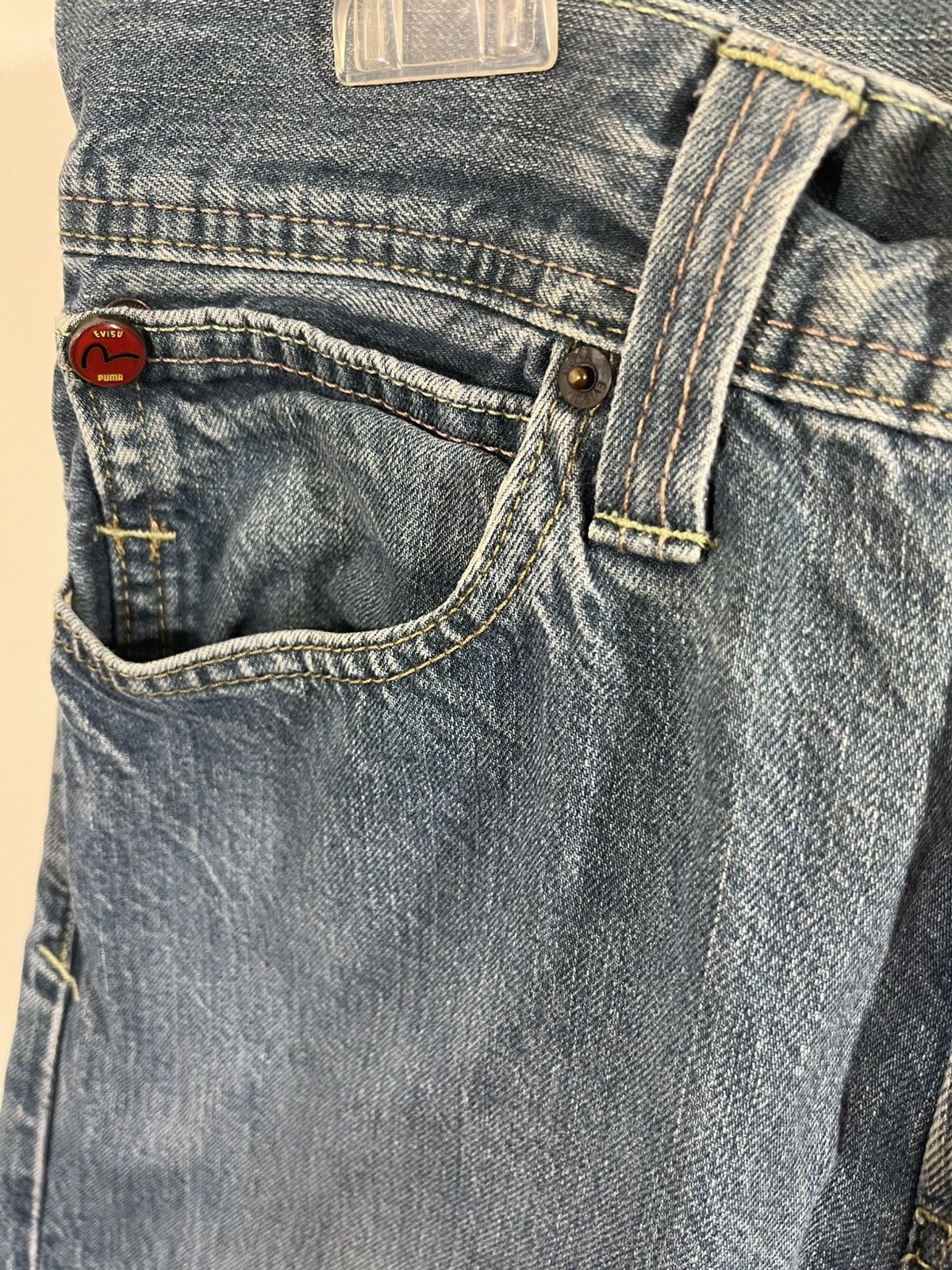 Evisu Evisu Puma Denim Size US 30 / EU 46 - 6 Thumbnail