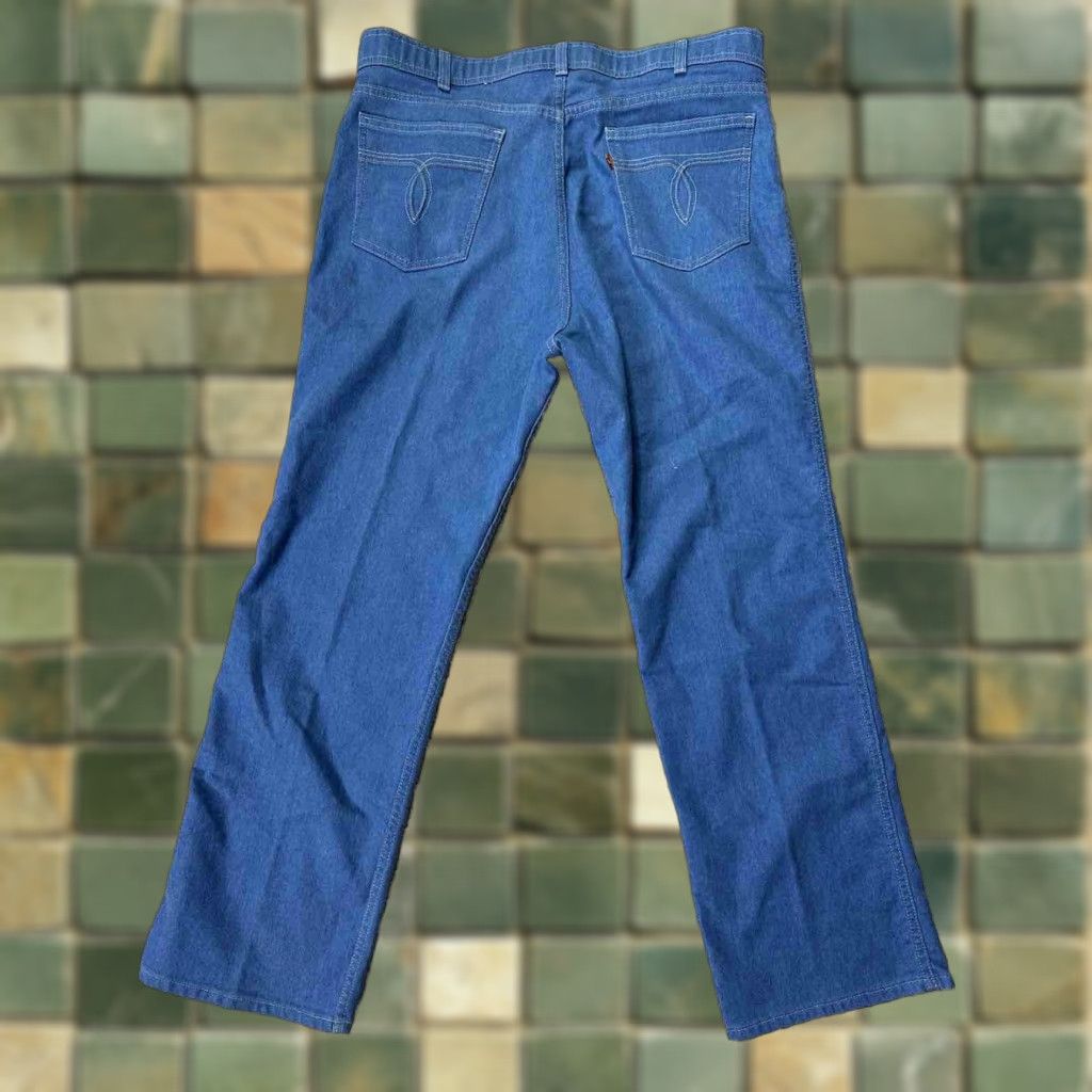 Levi's VINTAGE Levi’s Jeans 500 Series Bootcut 40x30 Mens USA Denim Blue 5-Pocket Distressed Zipper Logo Belt Loops Orange Tab Rise Mid 10-12 Inseam 30 Size US 7 / EU 40 - 1 Thumbnail