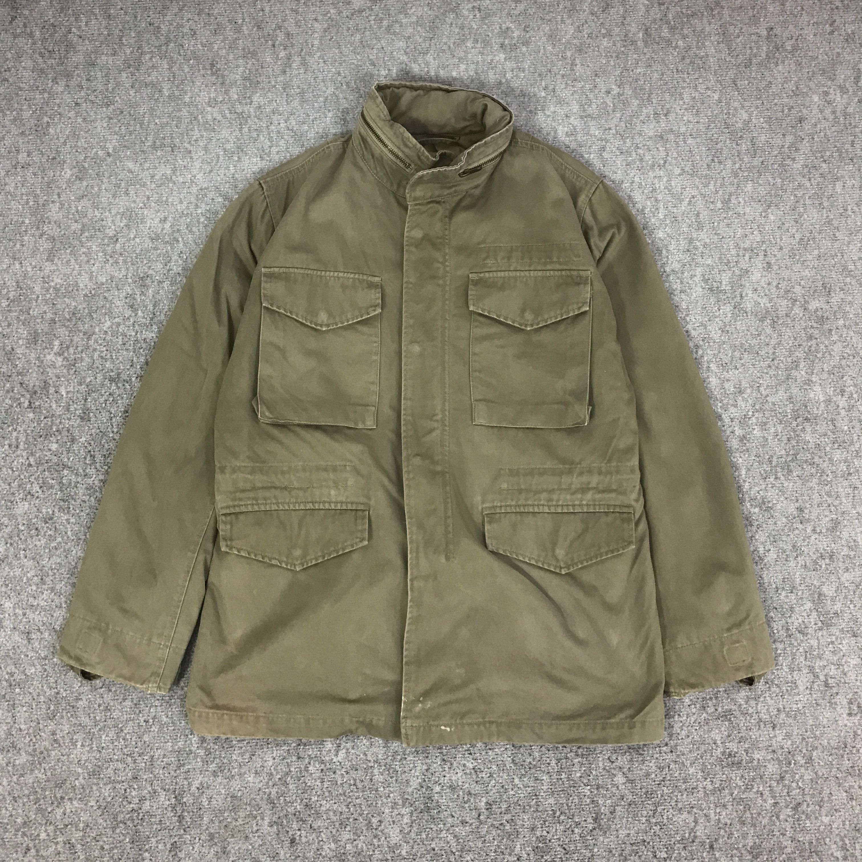 Japanese Brand JAPAN DESIGN M65 GU JAPAN MILITARY JACKET K84B9 Size US M / EU 48-50 / 2 - 1 Thumbnail