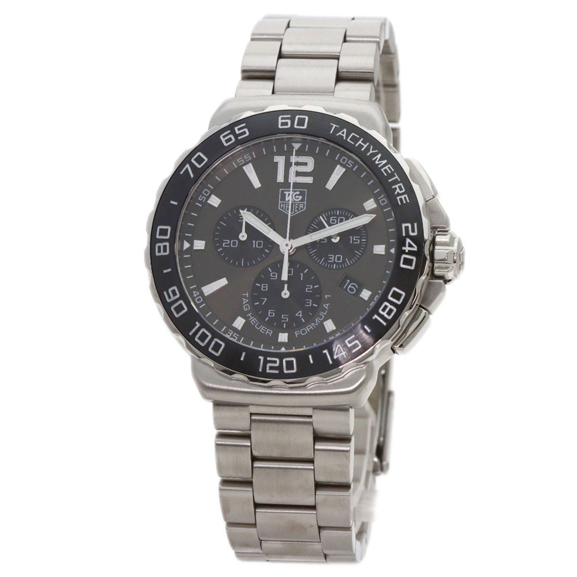 Tag Heuer TAG Heuer CAU1115 Formula 1 Chrono Watch Stainless Steel Ceramic Men's HEUER Size ONE SIZE - 1 Thumbnail