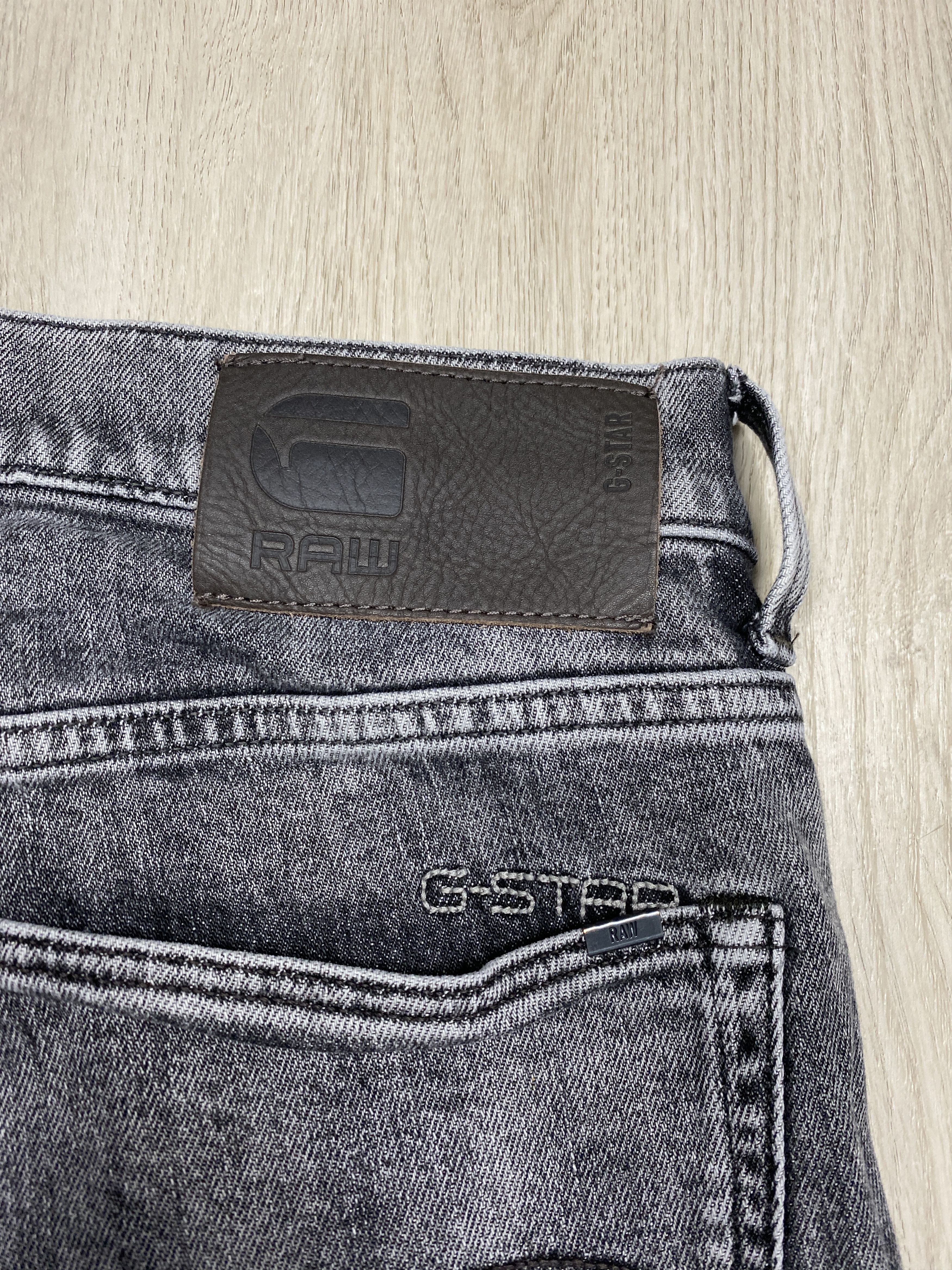 G-Star G Star Raw Mens Straight Tapered Denim Pants Jeans Size US 33 - 8 Thumbnail