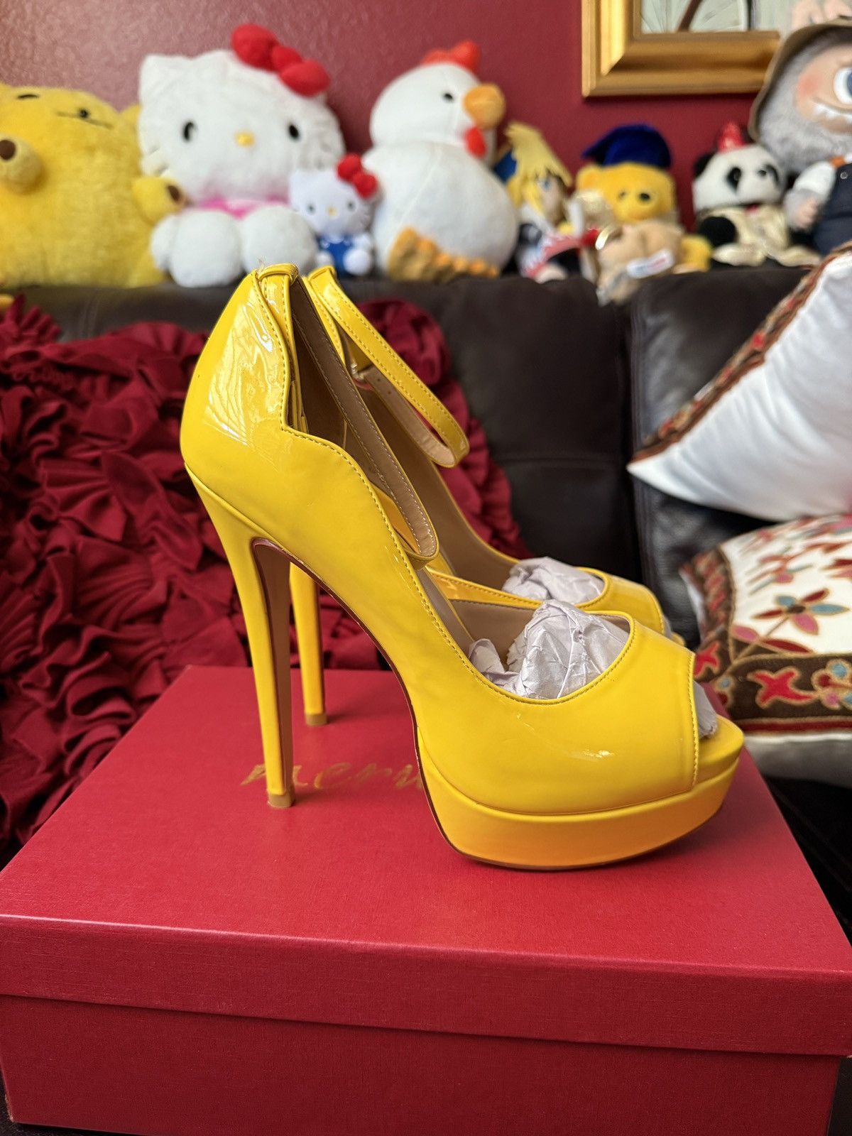 The Unbranded Brand Women's Party SexyPlatform Nightclub Peep Toe Sandals size 7 Size US 7 / IT 37 - 2 Thumbnail