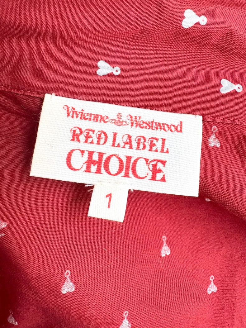 Vivienne Westwood Vivienne Westwood size1 A red shirt with a big bow of love Size M / US 6-8 / IT 42-44 - 7 Thumbnail
