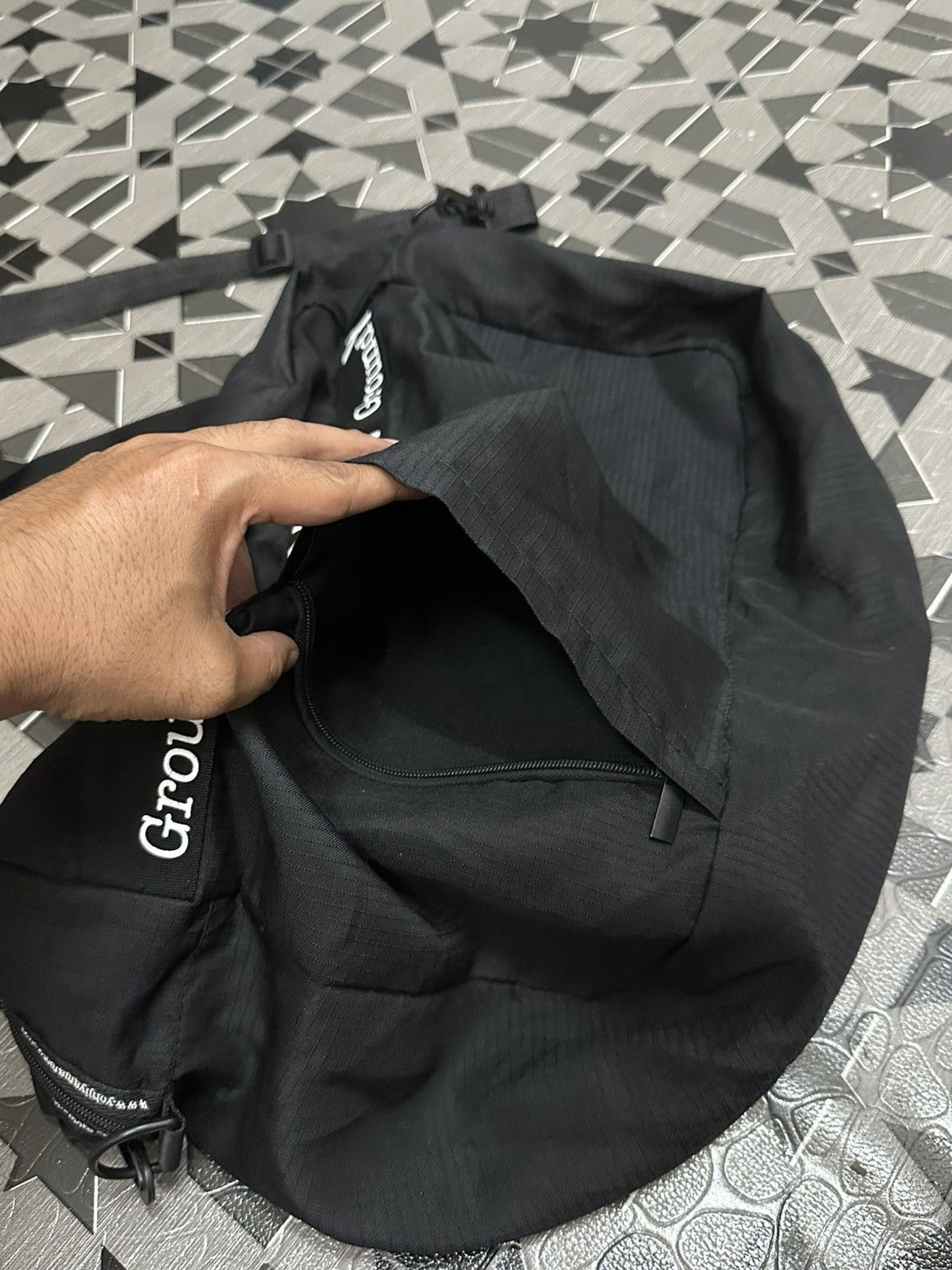 Ground Y GroundY x Yohji Yamamoto Travel/Crossbody Nylon Bag Size ONE SIZE - 15 Thumbnail
