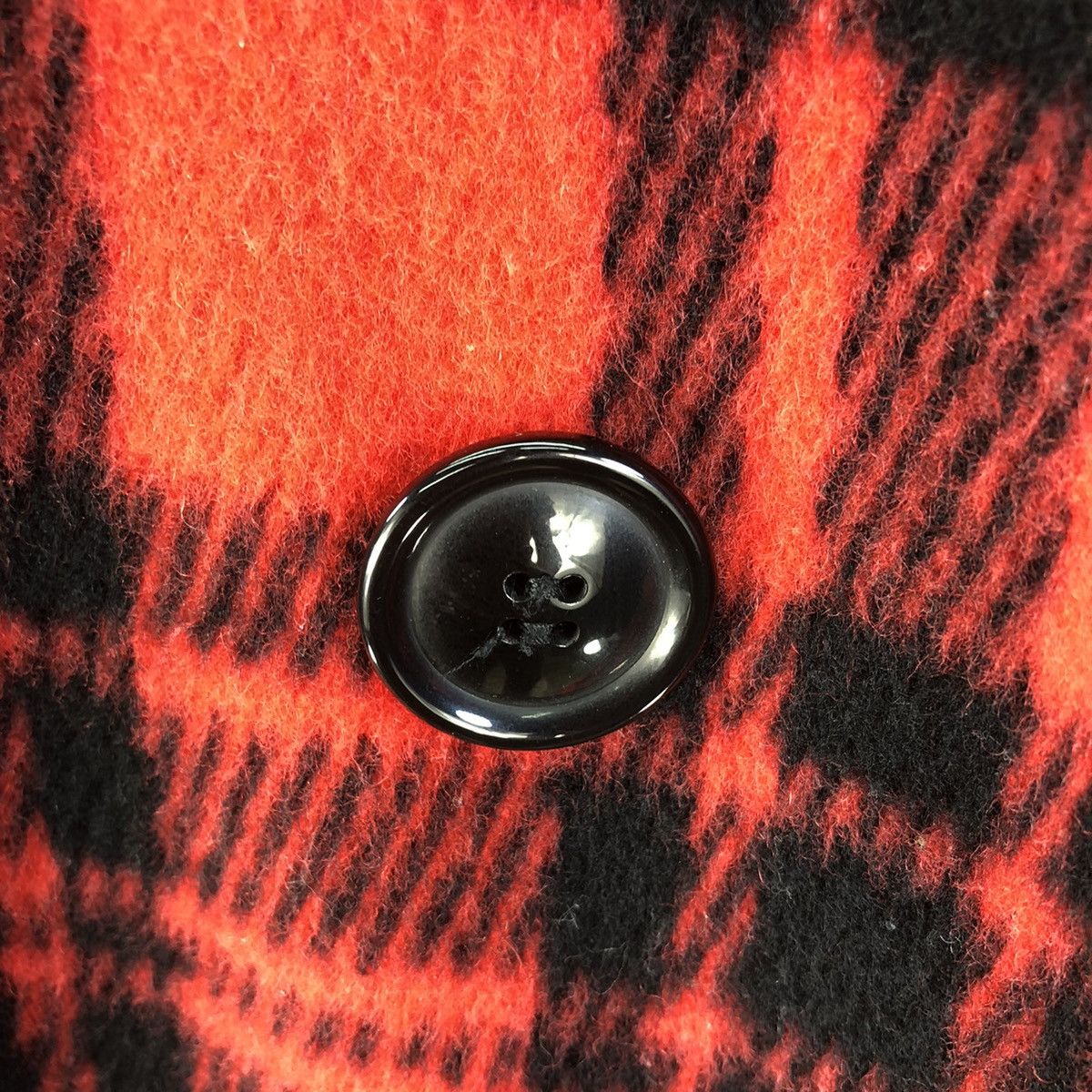 Japanese Brand Japanese Brand Double Breasted Plaid Wool Jacket Size S / US 4 / IT 40 - 10 Thumbnail