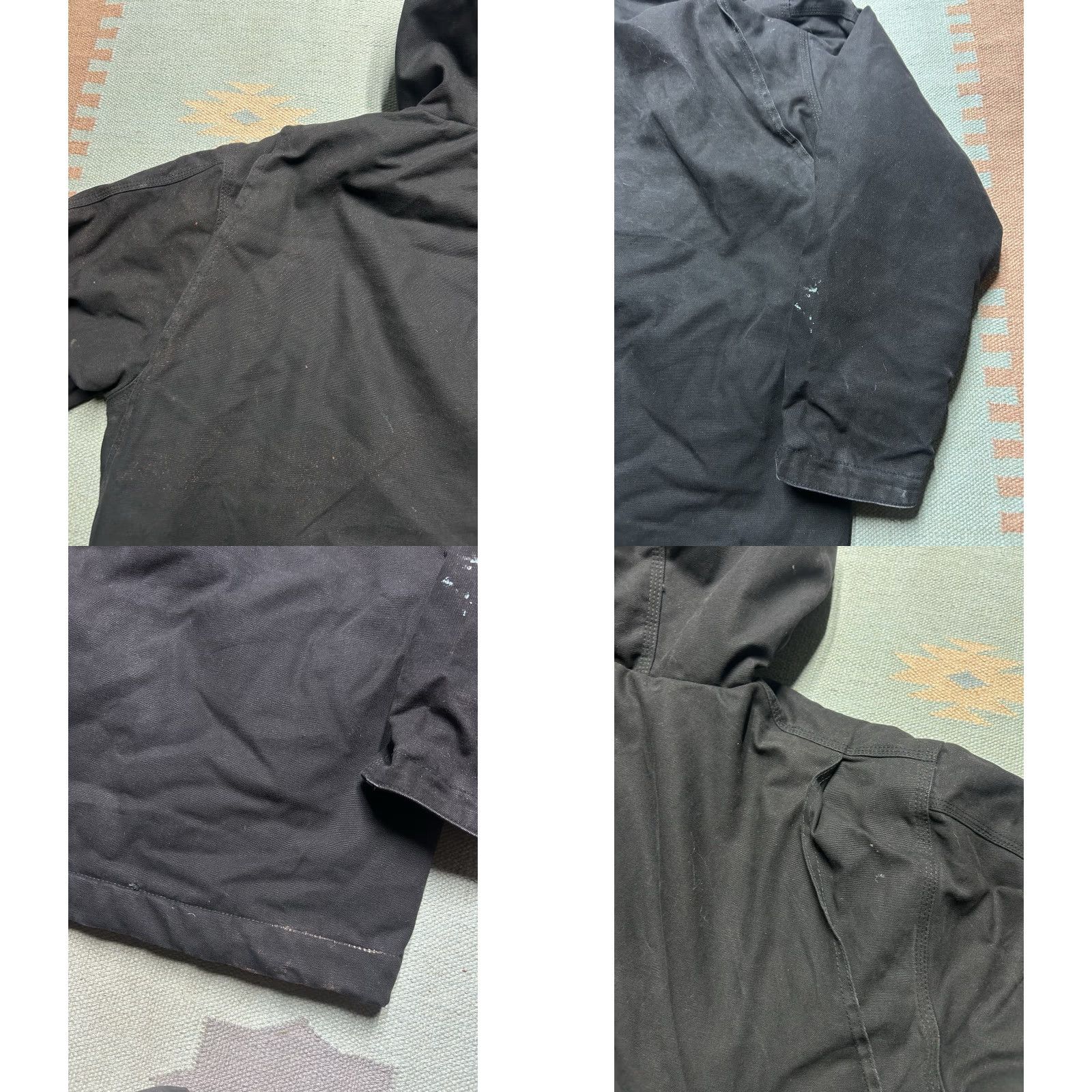 Carhartt VINTAGE Berne hooded work jacket black canvas carhartt style distressed XXL Size US XXL / EU 58 / 5 - 9 Thumbnail