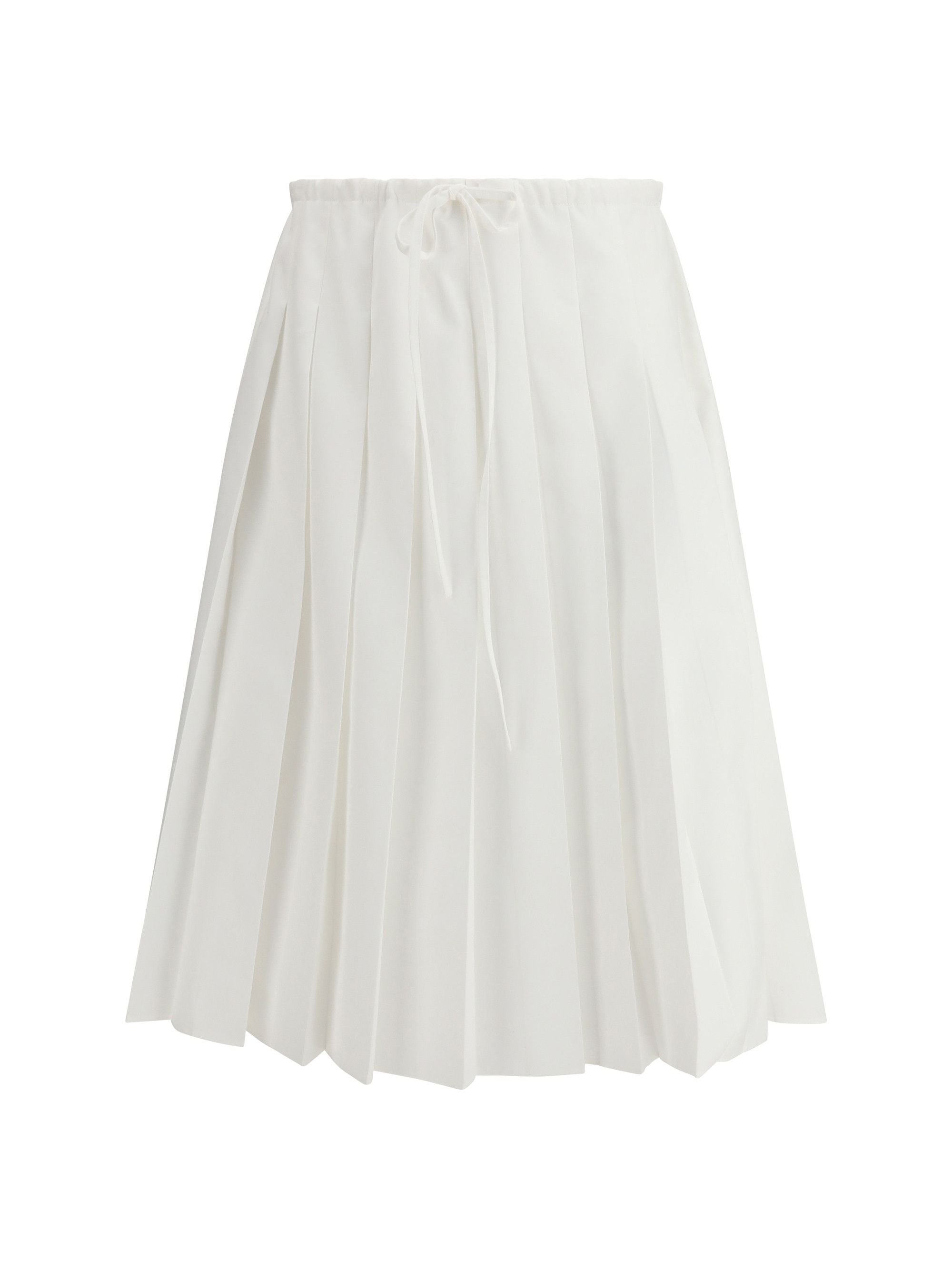 Prada Pleated jersey Skirt Size 28" / US 6 / IT 42 - 1 Thumbnail