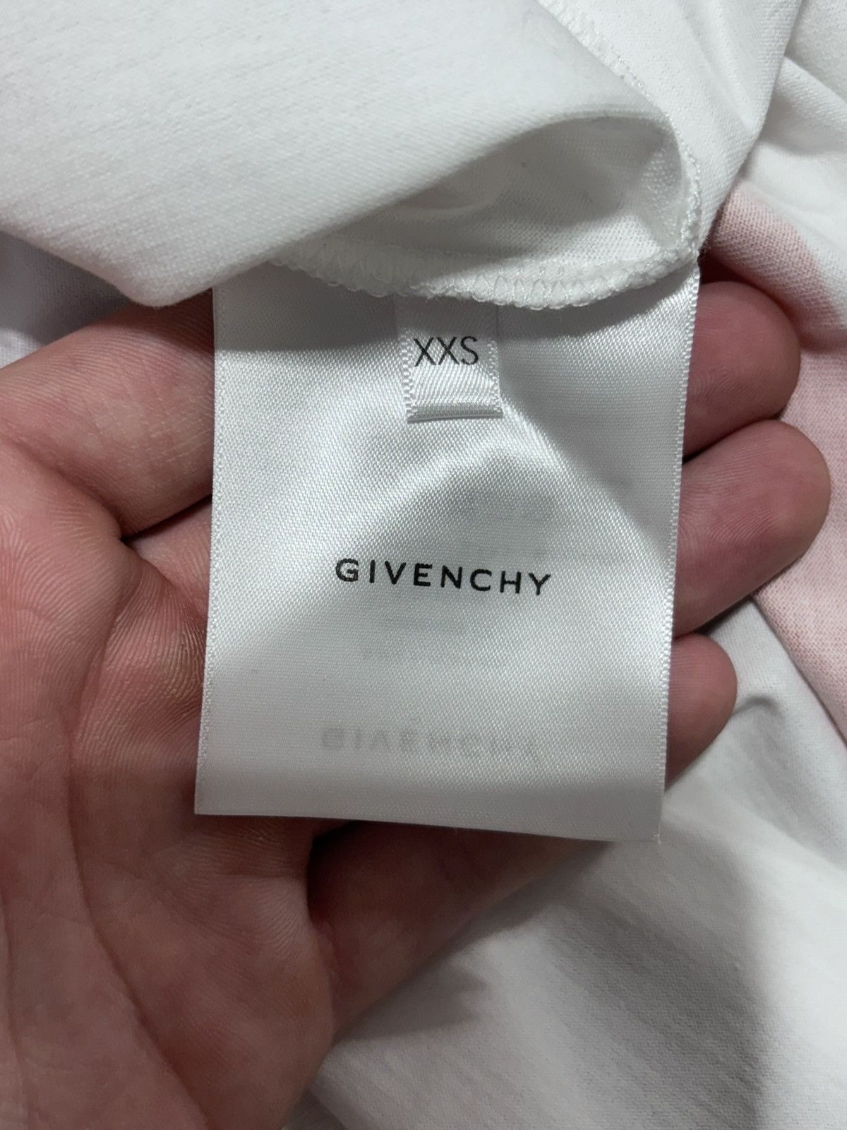 Givenchy Givenchy Class of Nineteen Fifty Two Grey/White Tee Size US L / EU 52-54 / 3 - 6 Thumbnail