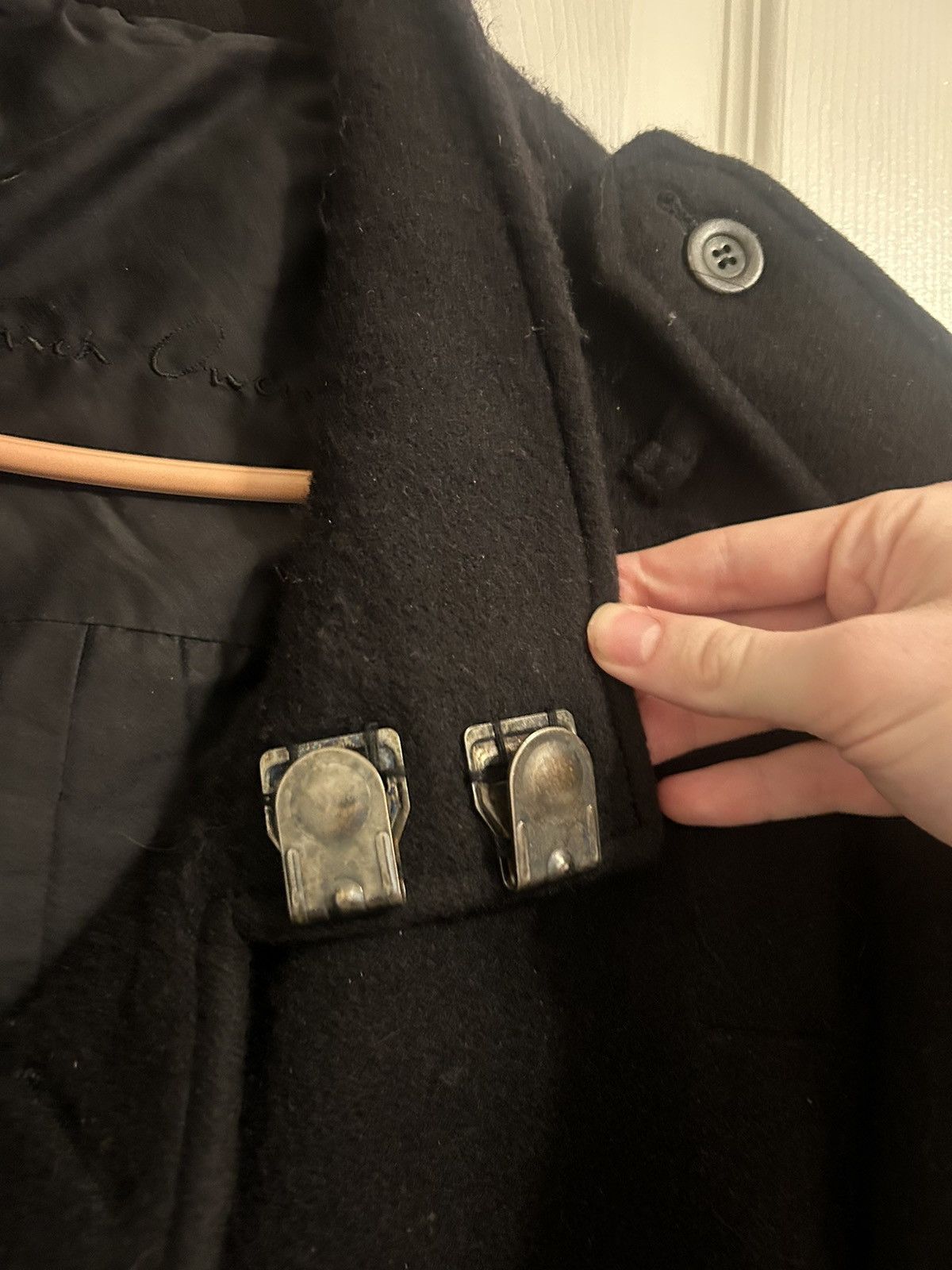 Rick Owens Rick Owens 04 Queen coat in angora Size US L / EU 52-54 / 3 - 3 Thumbnail