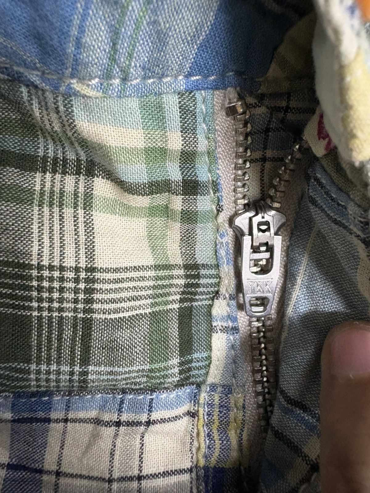 Kapital 1980’s Vintage Japanese Distressed Patchwork Denim Shorts Size 28" / US 6 / IT 42 - 6 Thumbnail