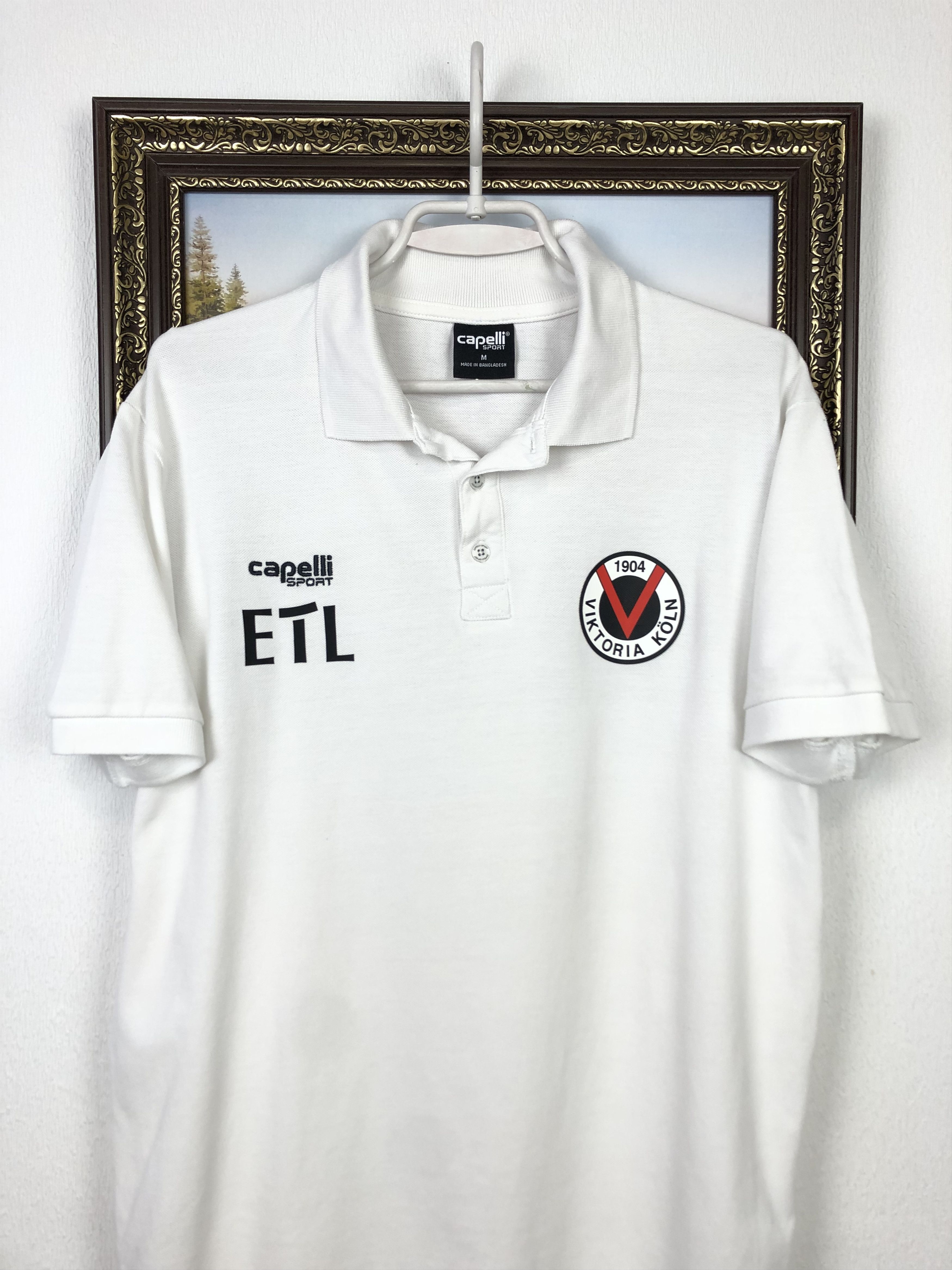 Vintage FC Viktoria Koln Football Shirt Soccer Train Jersey Mens Size US M / EU 48-50 / 2 - 2 Thumbnail