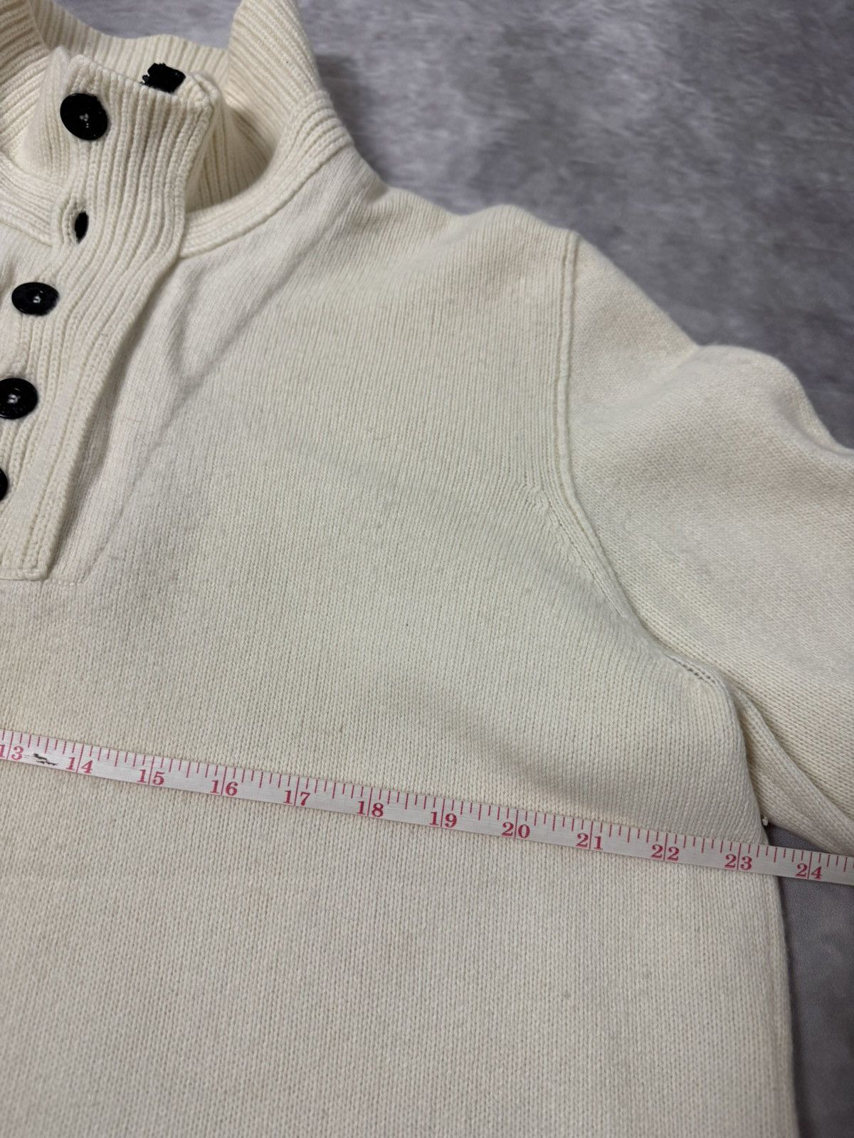 Stone Island Stone Island Knit Sweater – XL – Beige Size US XL / EU 56 / 4 - 9 Thumbnail