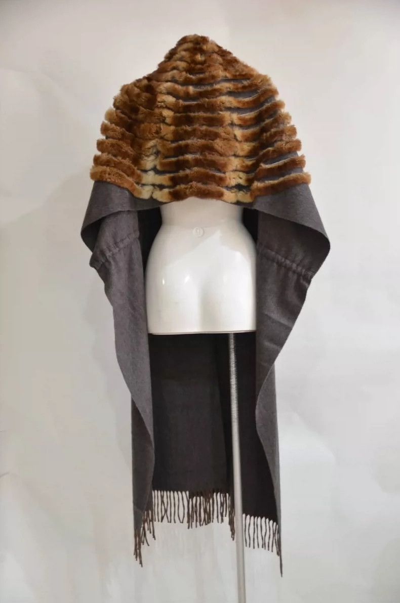 Fendi FENDI size245*47 Cashmere mink coat Size M / US 6-8 / IT 42-44 - 2 Thumbnail