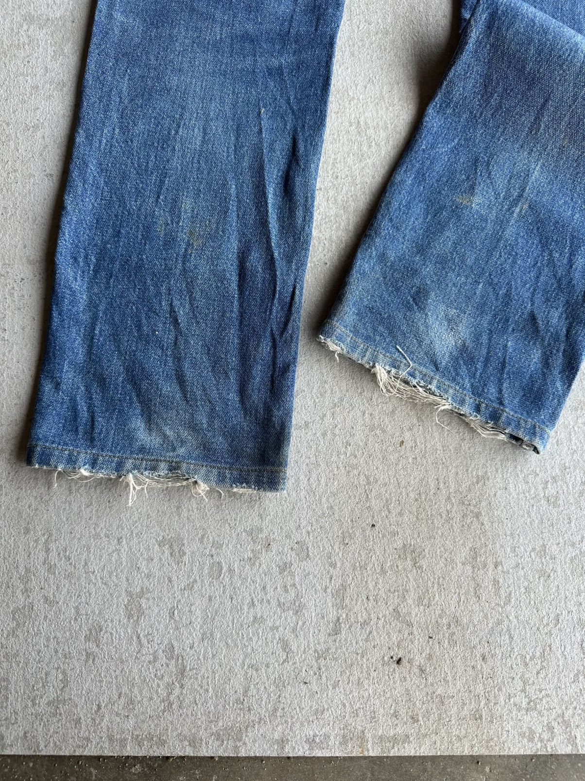 TAION Vintage WRANGLER Jeans Mudwash Talon Distressed Denim Pants Size US 28 / EU 44 - 15 Thumbnail