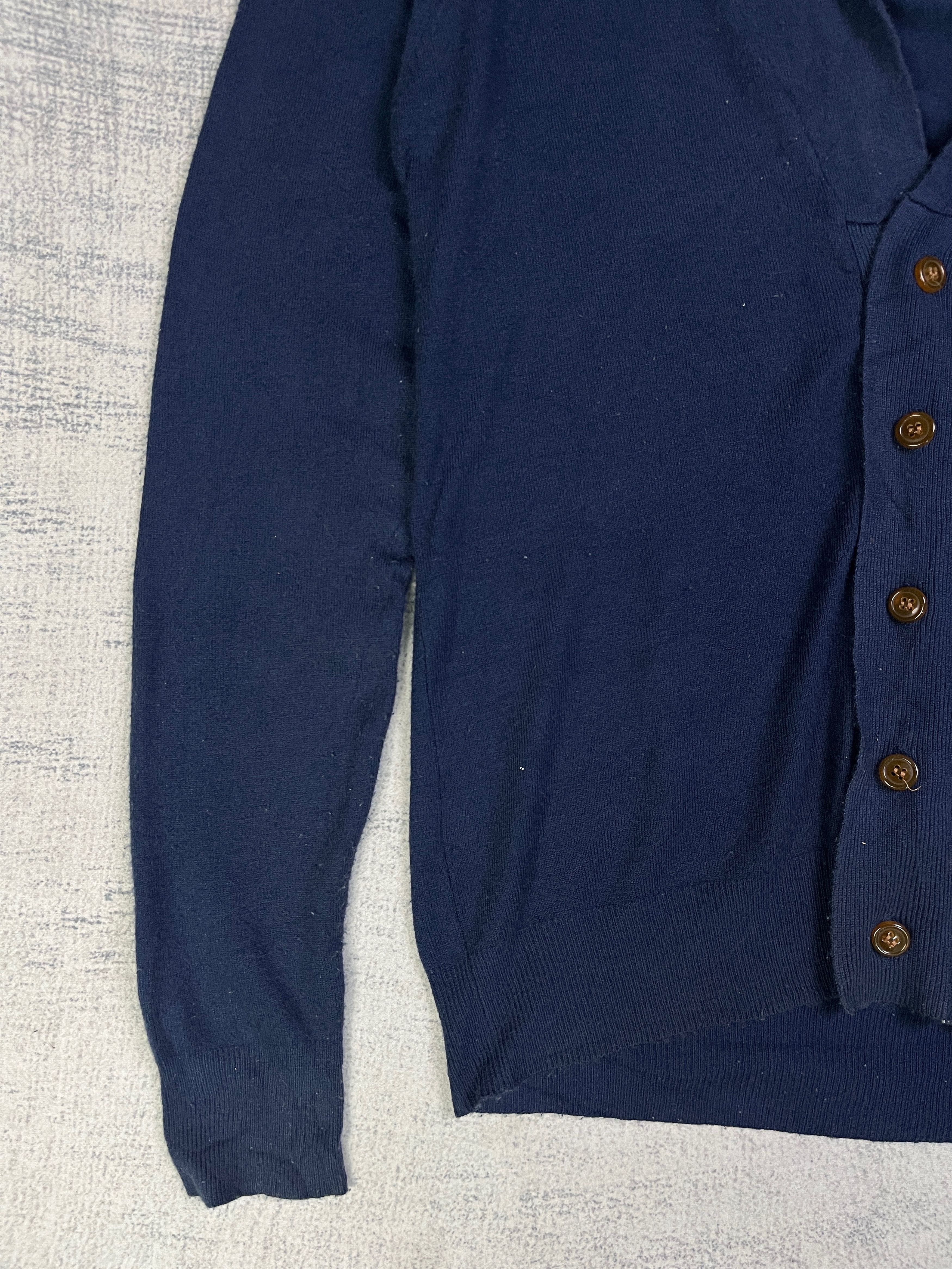 Vivienne Westwood Vivienne Westwood Man Made in Italy Navy Blue Cardigan Size US M / EU 48-50 / 2 - 4 Thumbnail