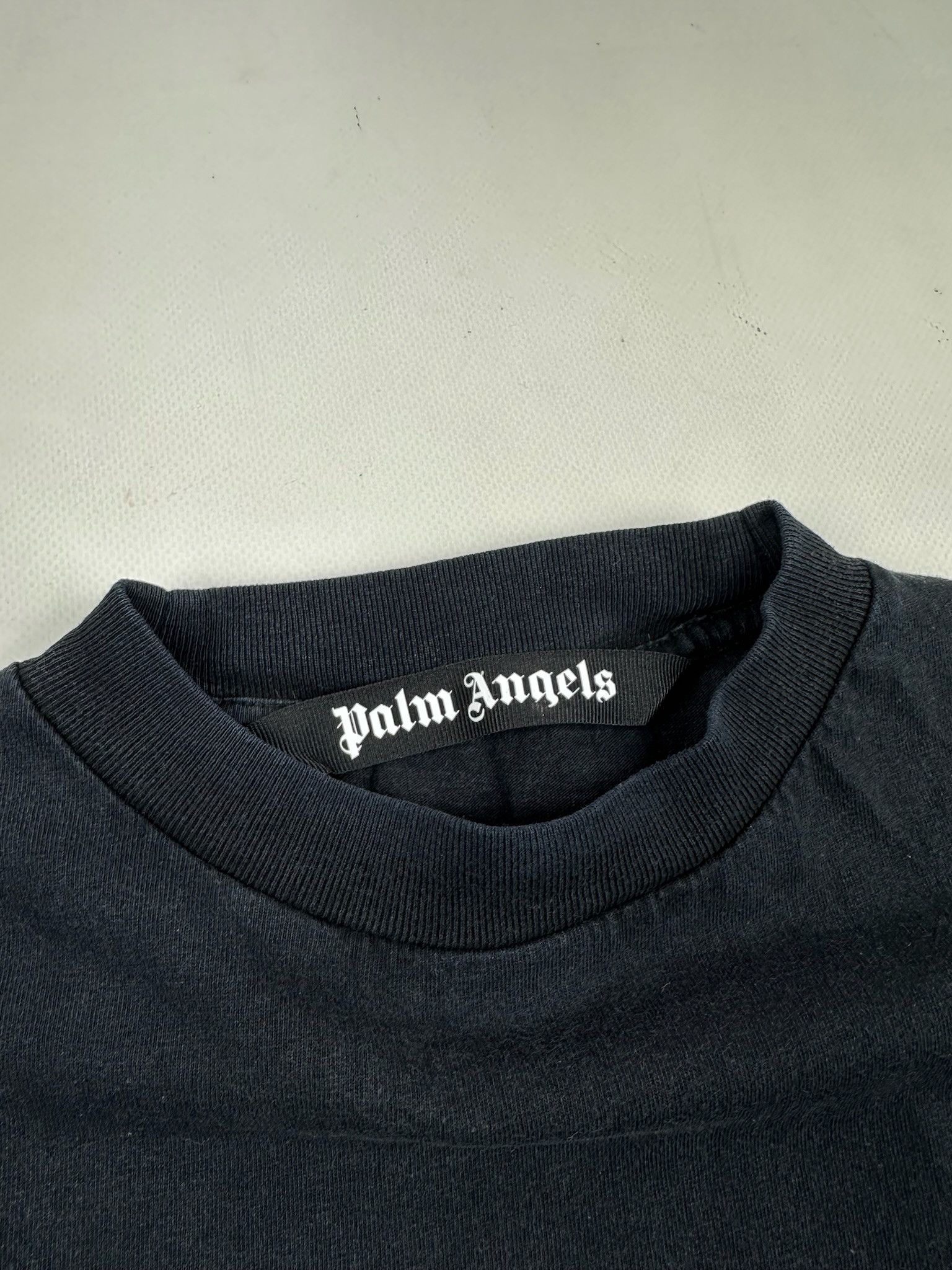 Palm Angels Palm Angels Dubai Sprayed Logo Tee Black Men’s Size US XS / EU 42 / 0 - 3 Thumbnail