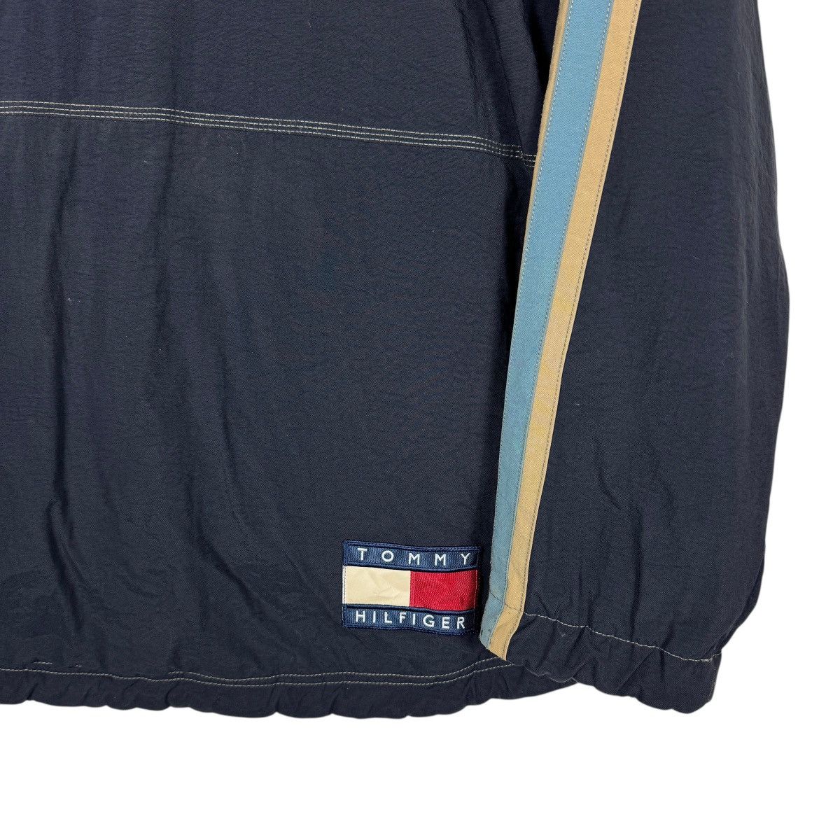Tommy Hilfiger 90s Vintage Tommy Hilfiger Reversible Fleece Smock Jacket Size US M / EU 48-50 / 2 - 9 Thumbnail