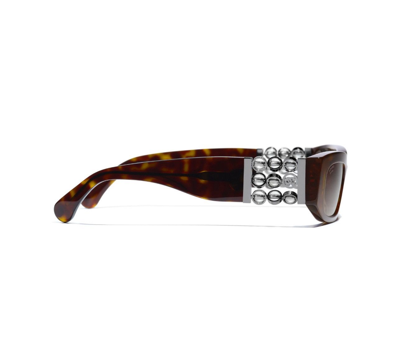 Chanel CHANEL RECTANGLE SUNGLASSES Size ONE SIZE - 4 Thumbnail