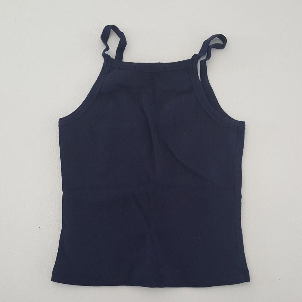 Designer Navy Pocket Detailed Melville Tank Size ONE SIZE - 2 Thumbnail