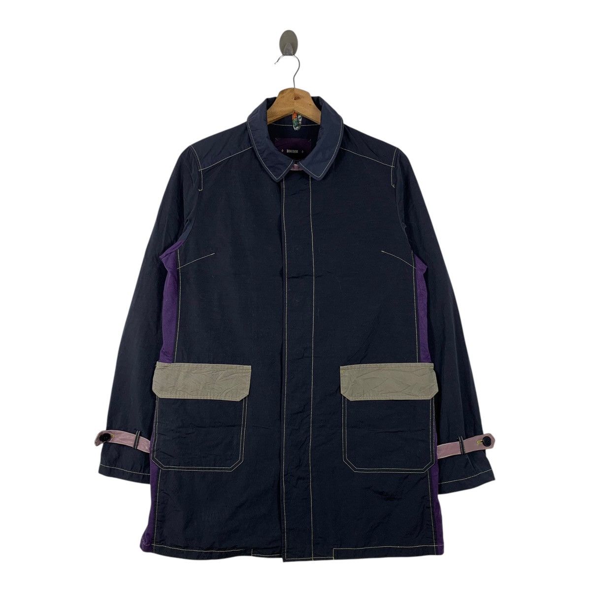 Vintage Vintage ROSIER Japanese Brand Casualwear Overcoat Jacket Size US M / EU 48-50 / 2 - 1 Thumbnail